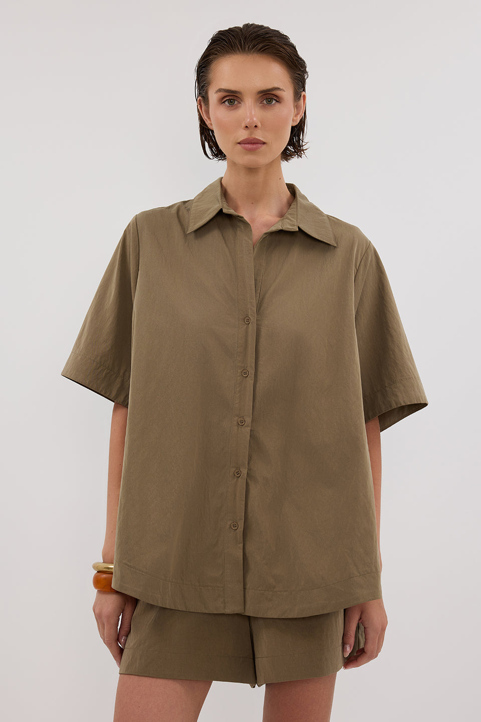 AMARA MOSS MODAL BLEND SHIRT