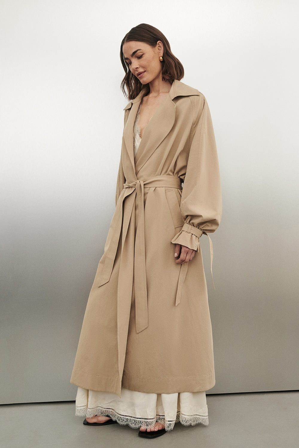 NINA STONE LIGHTWEIGHT TRENCH – DISSH