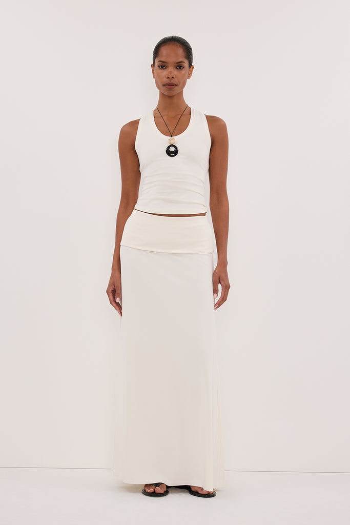 JULIE OFF WHITE MODAL BLEND TANK | Dissh