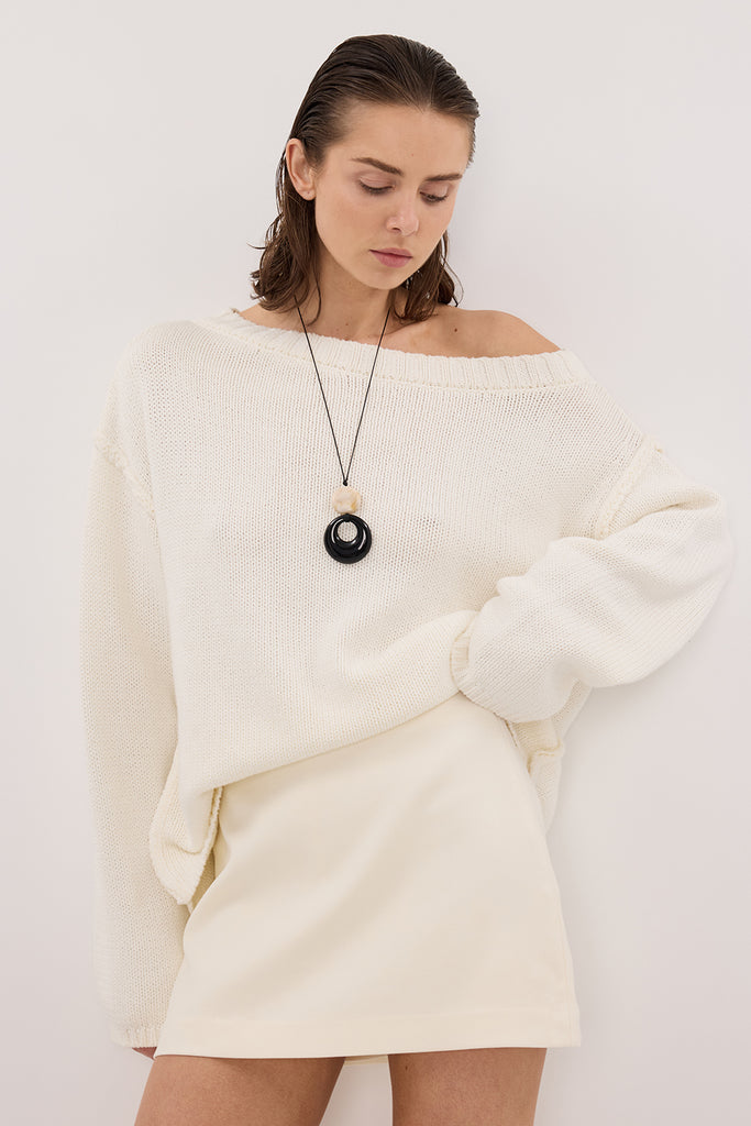 SOHO CREAM SKORT Dissh