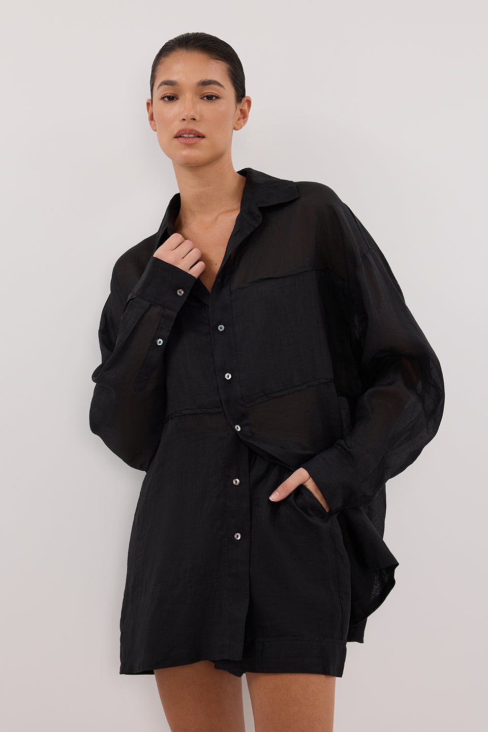 KAI BLACK RAMIE SHORT