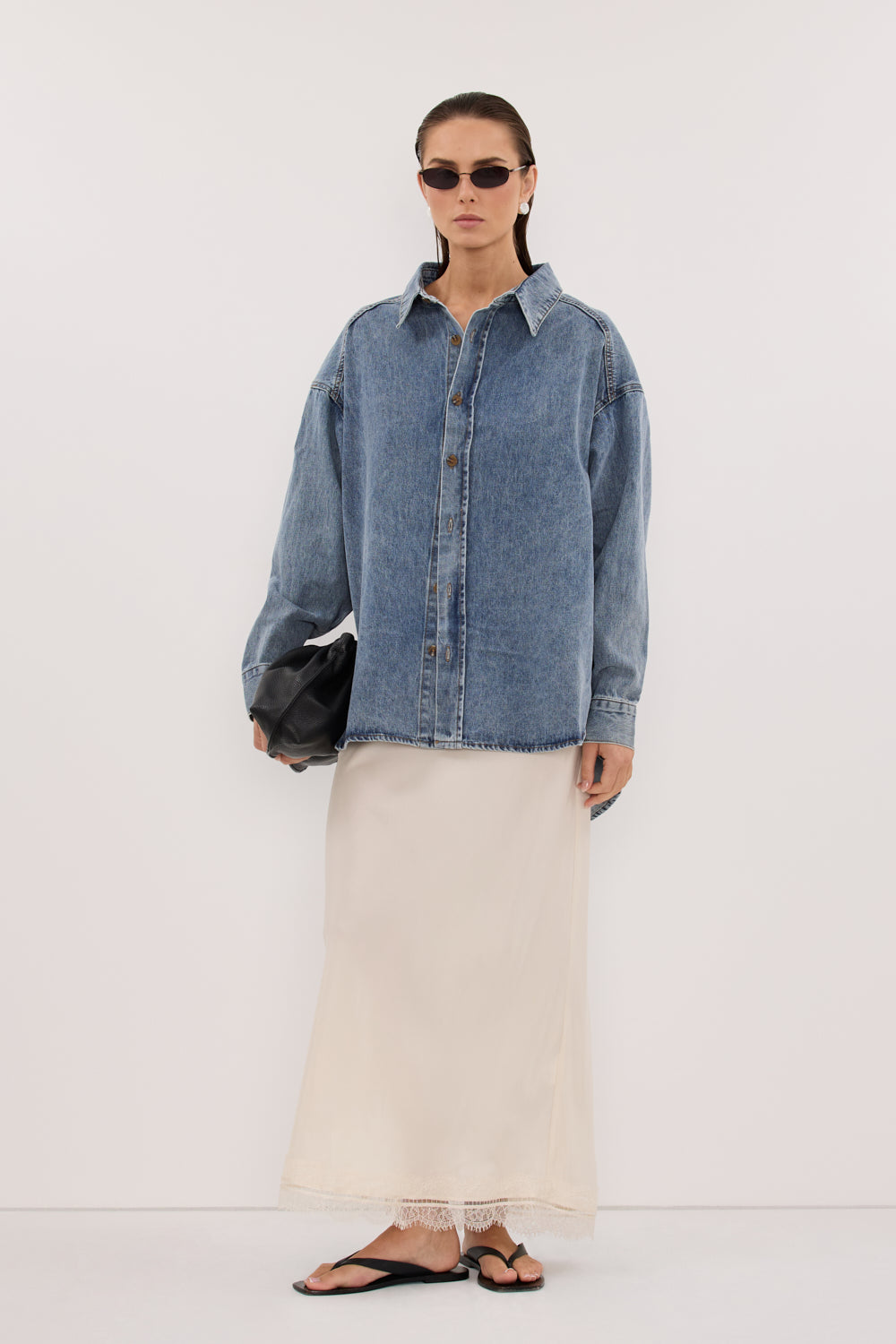 ASHTON CLASSIC BLUE DENIM SHIRT DISSH ASHTON CLASSIC BLUE DENIM SHIRT DISSH
