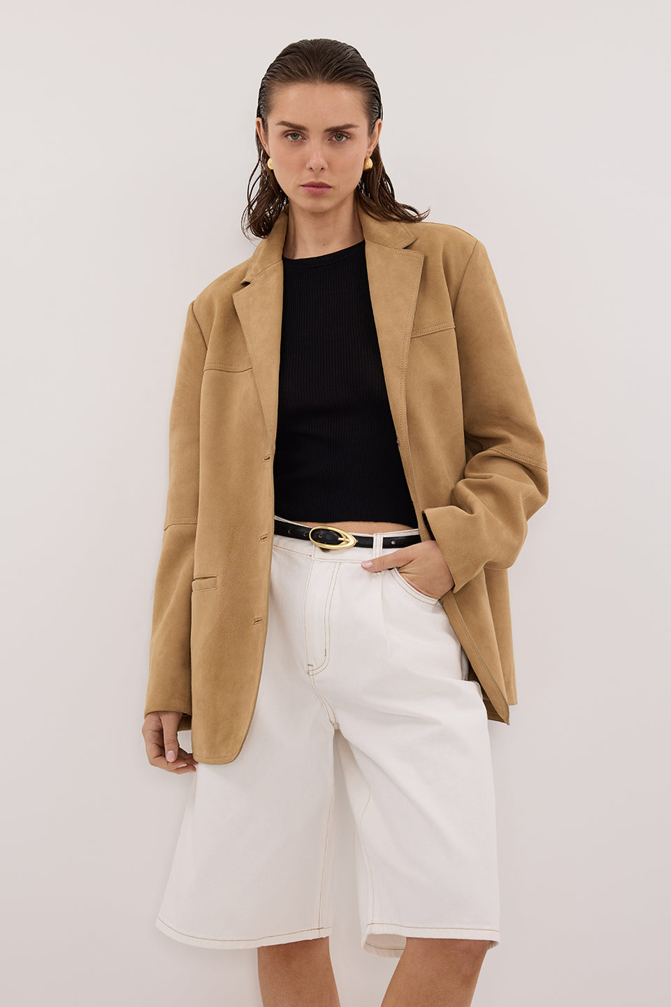 JACK WHITE DENIM BERMUDA SHORT