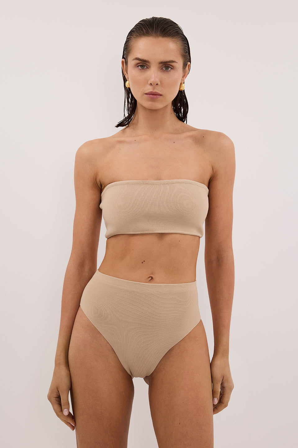 BASE BEIGE BANDEAU TOP