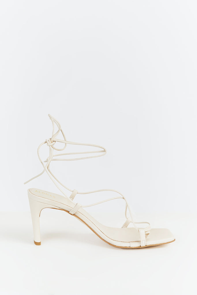 ALOHAS BELLINI IVORY HEEL Dissh