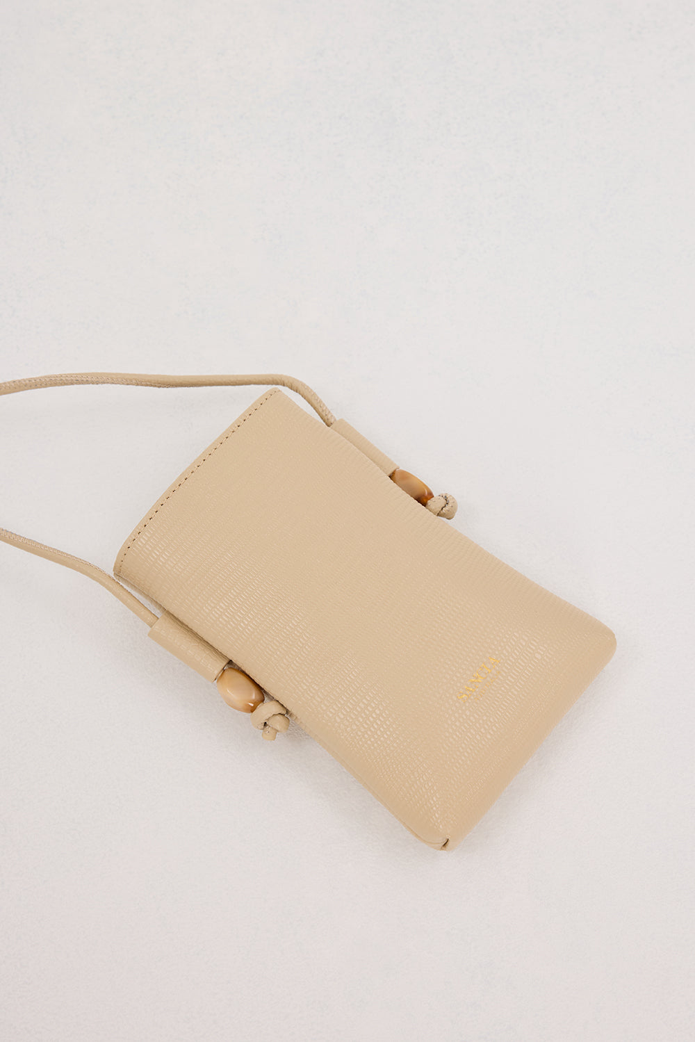 SANCIA THE ALVIDE ALMOND PHONE BAG