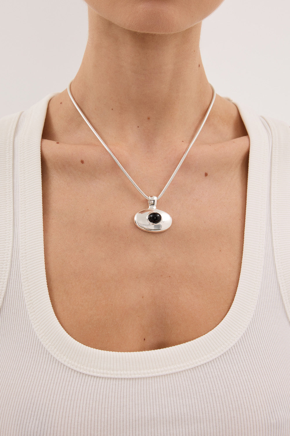ANNA ROSSI ADA NECKLACE SILVER