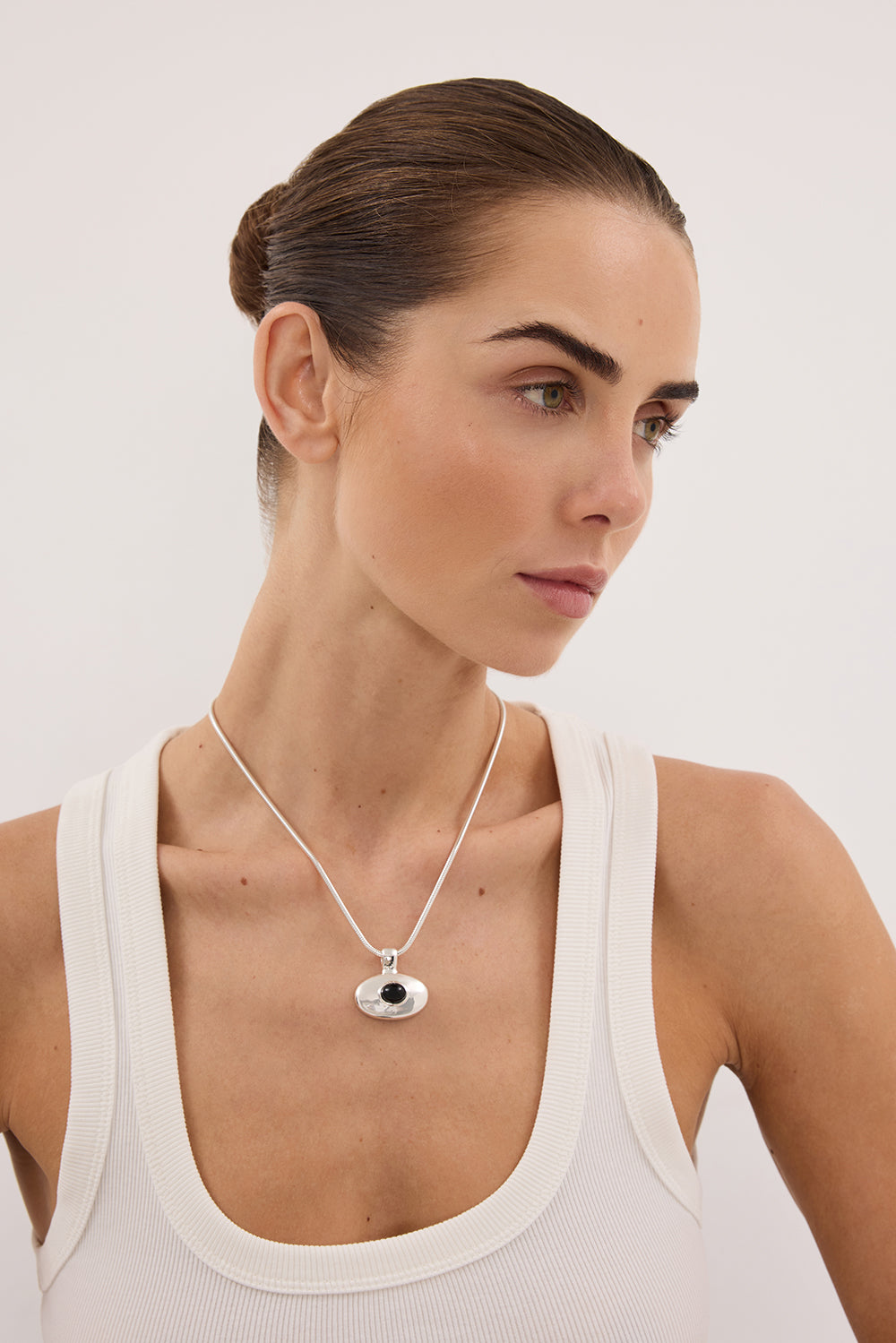 ANNA ROSSI ADA NECKLACE SILVER