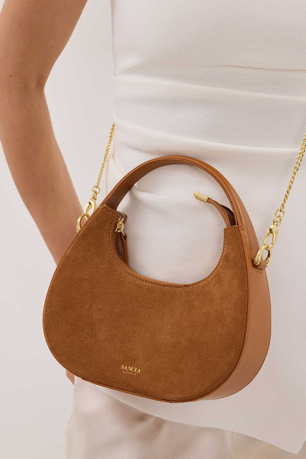 SANCIA THE ARITZO WALNUT BAG