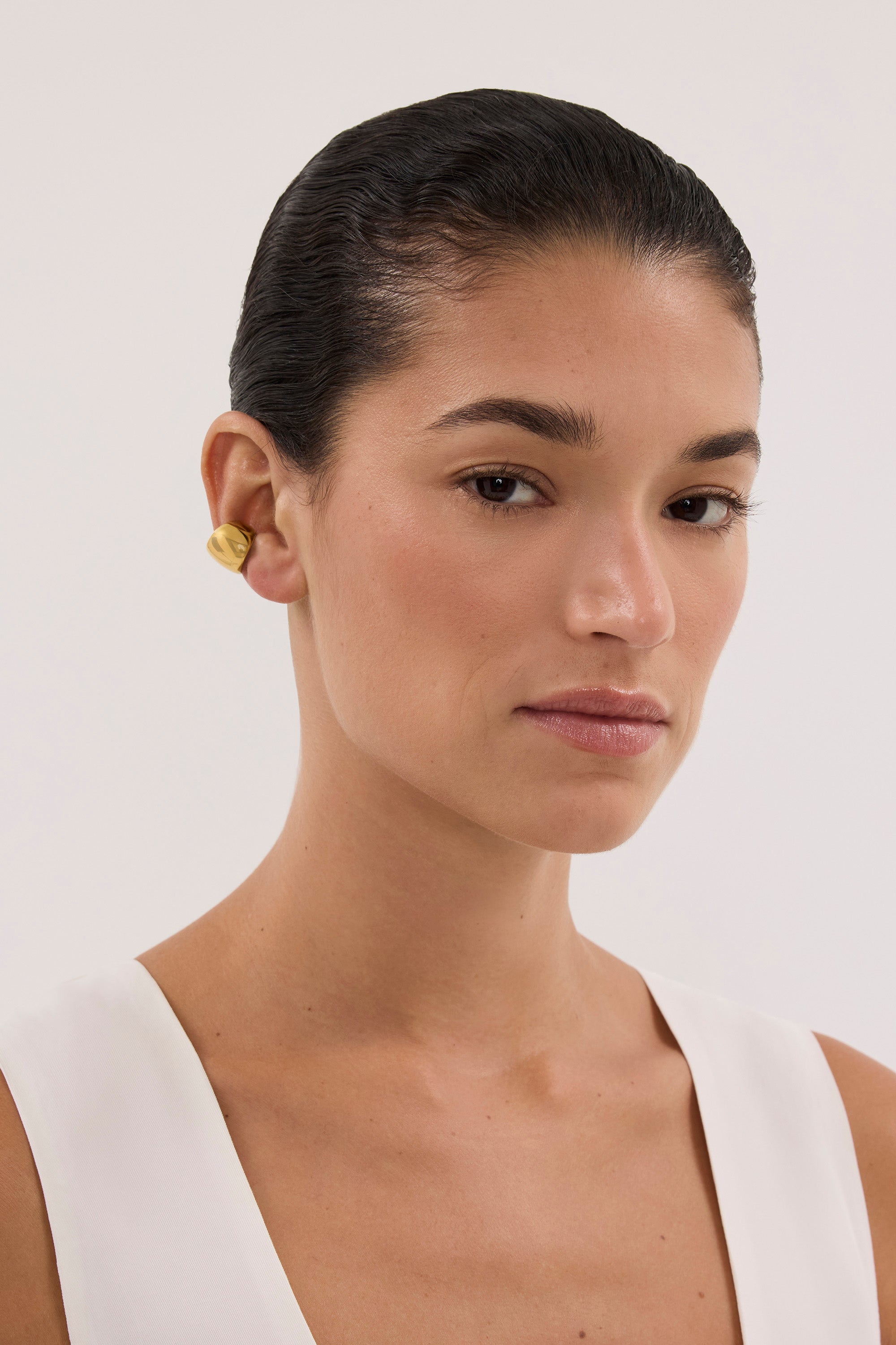 ANNA ROSSI LEIF GOLD CUFF