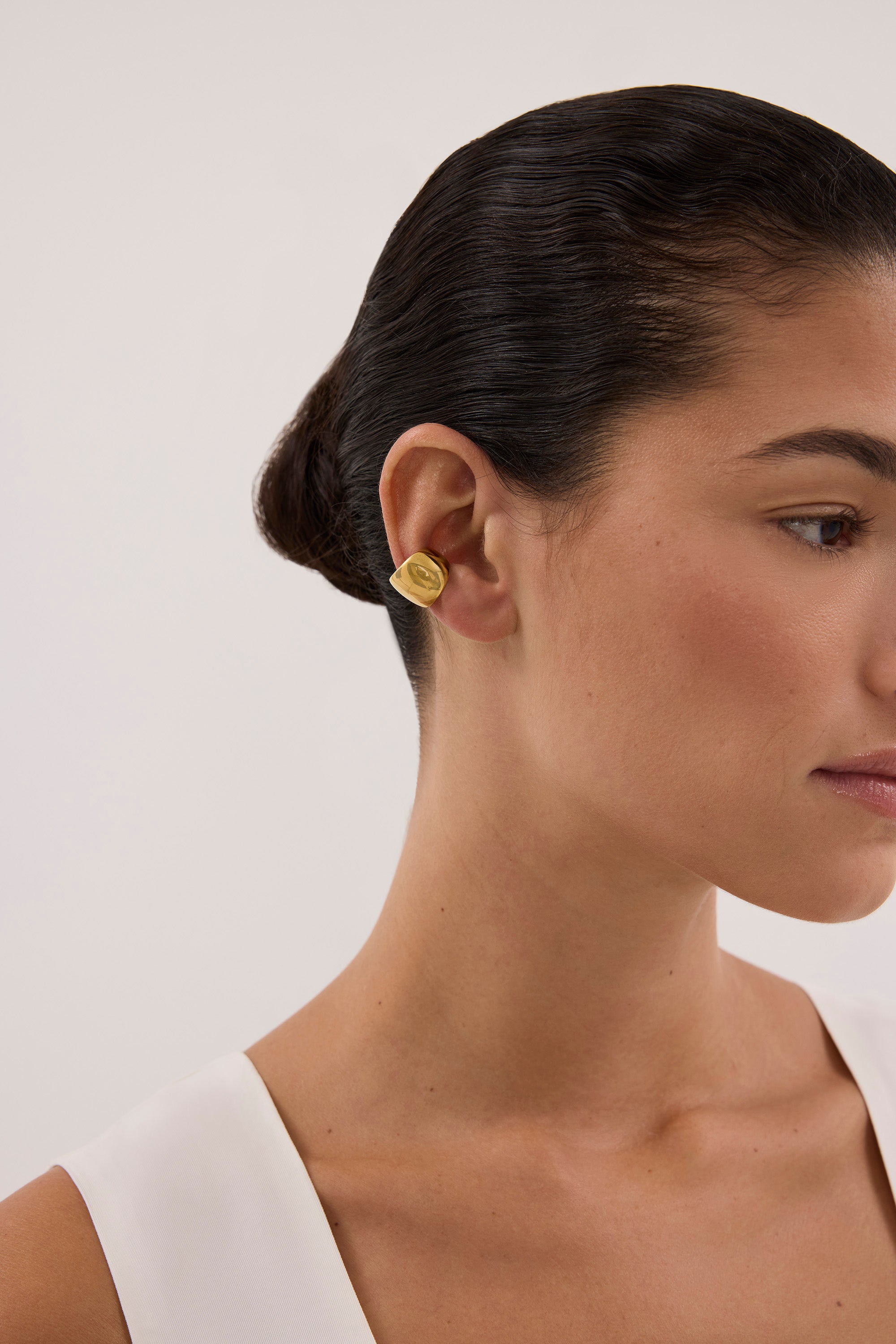 ANNA ROSSI LEIF GOLD CUFF