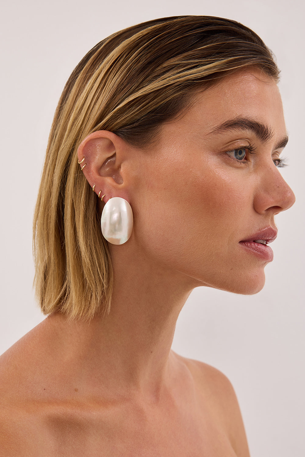 ANNA ROSSI PEARL MARINA EARRING