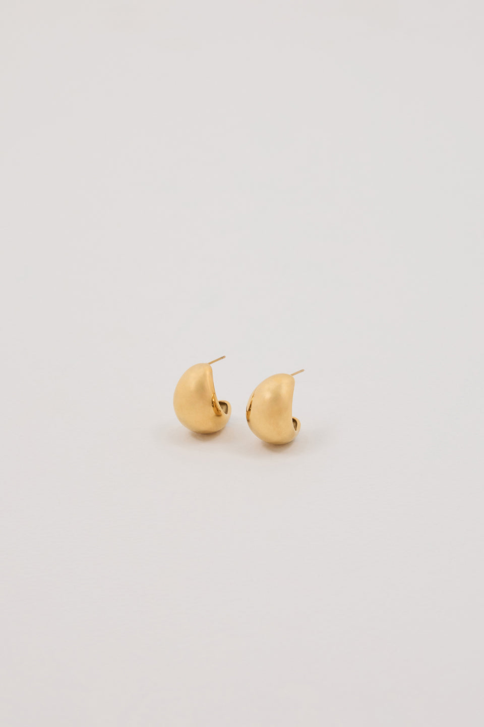 ANNA ROSSI POOLSIDE GOLD HOOP