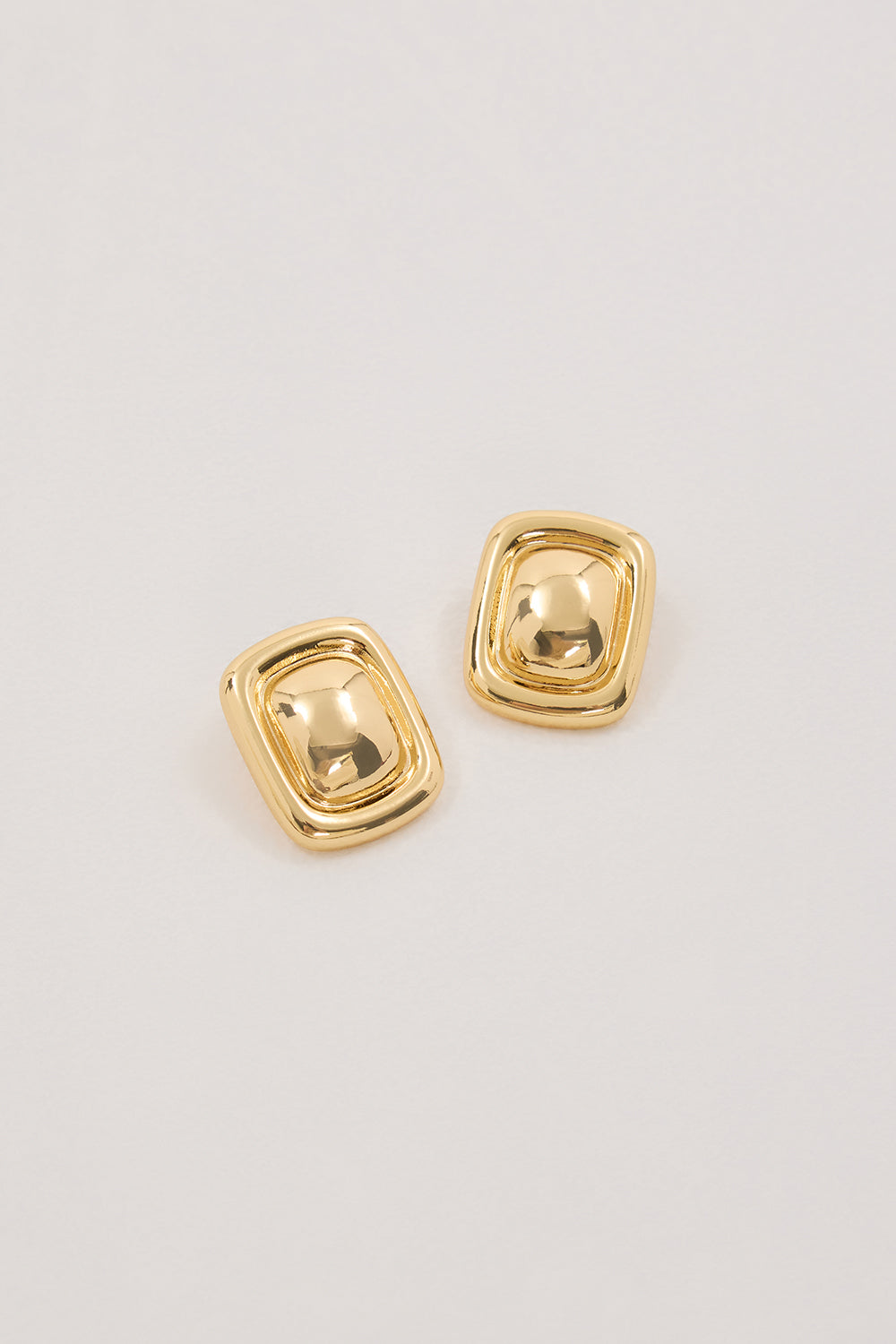 ANNA ROSSI GOLD ROME EARRING