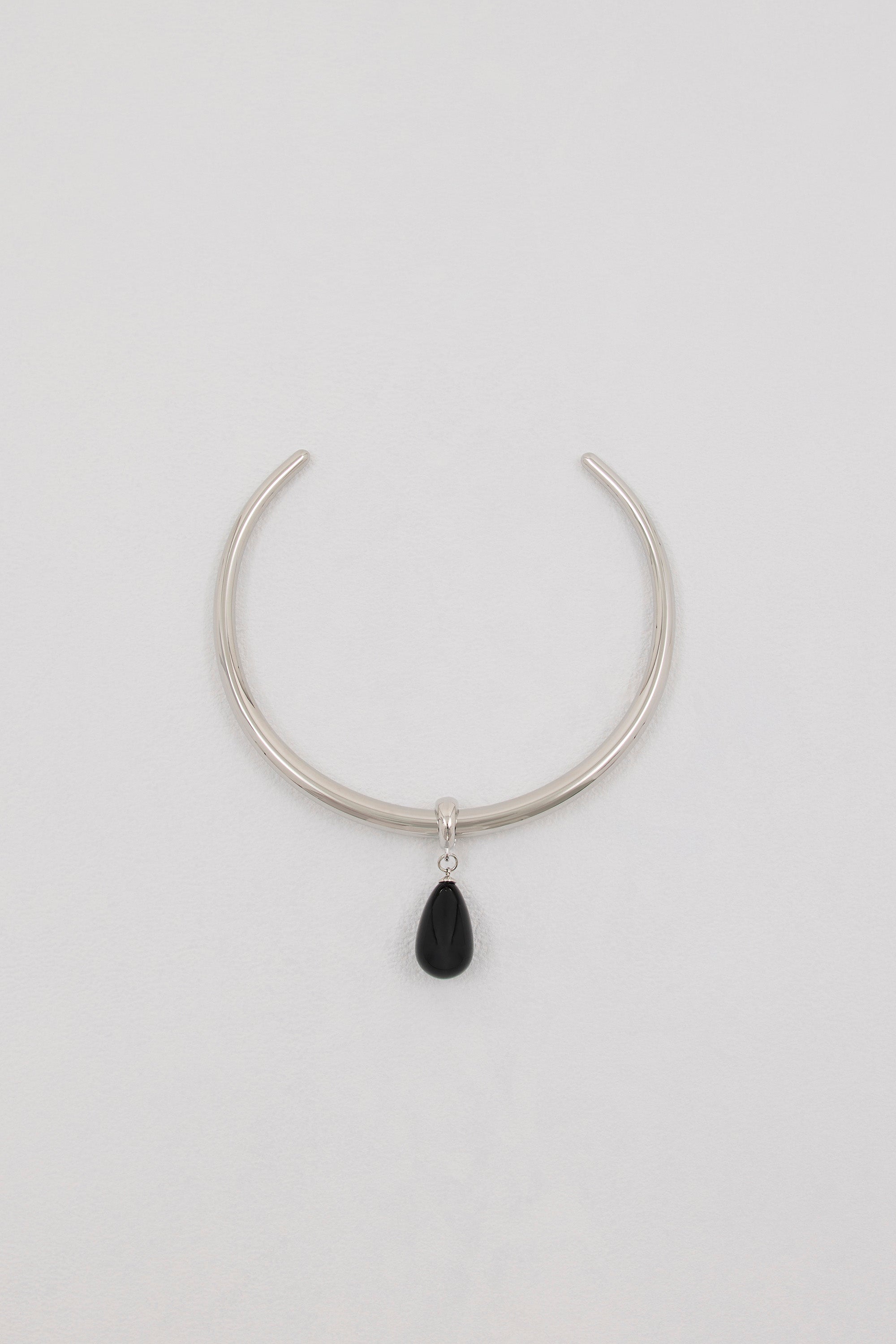 ANNA ROSSI SLIDE ON DROPLET NECKLACE