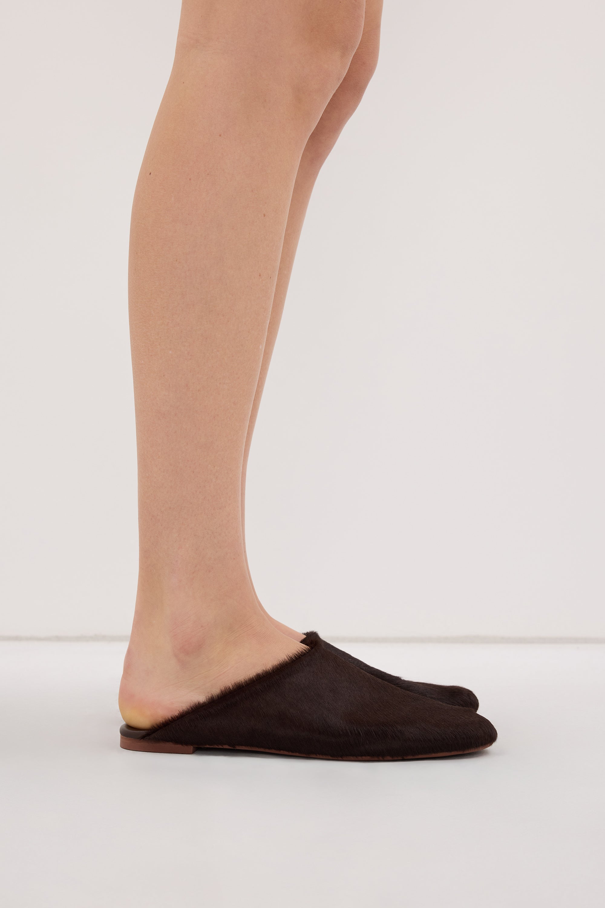SENSO CAELAN  COCOA FUR MULE