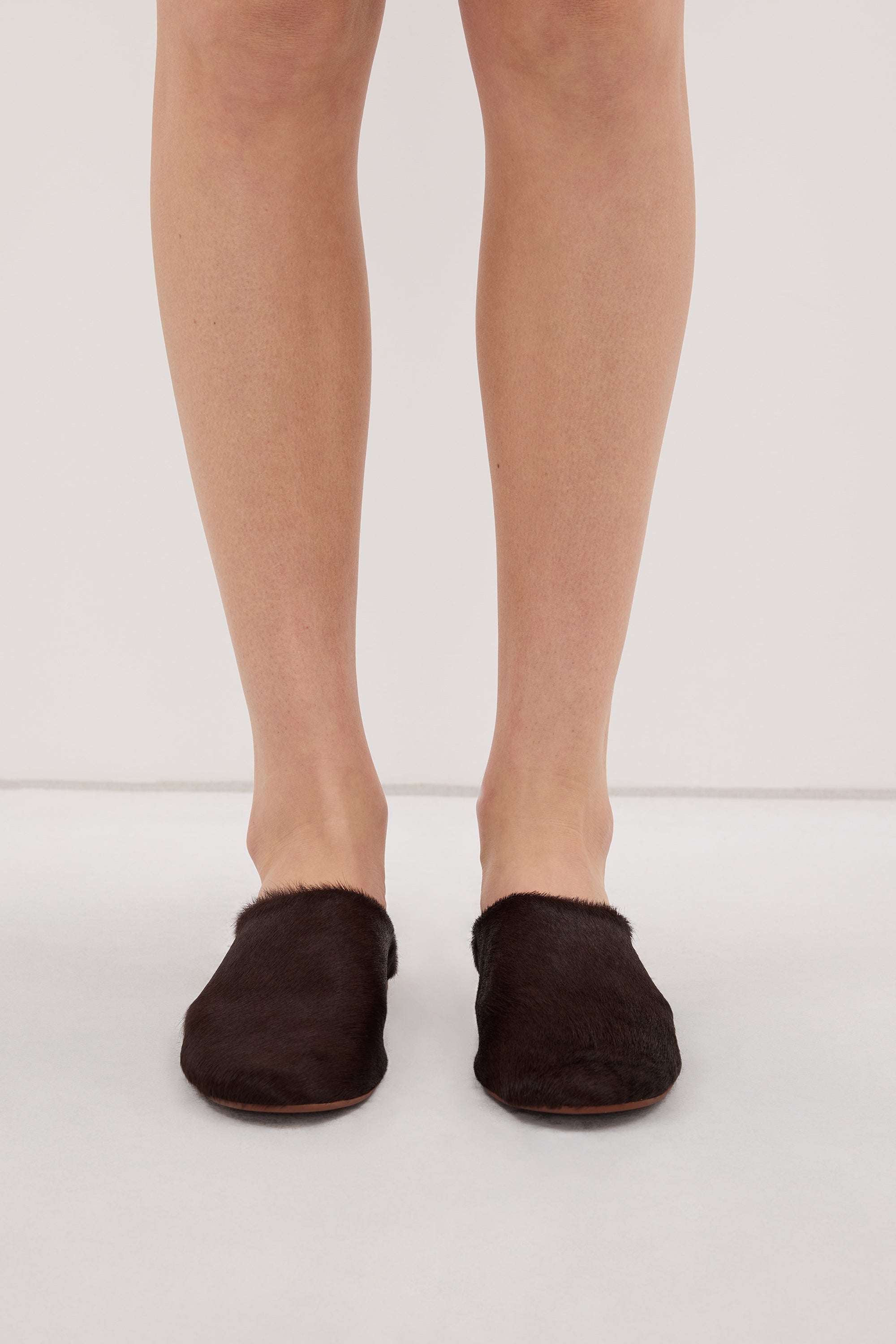 SENSO CAELAN  COCOA FUR MULE