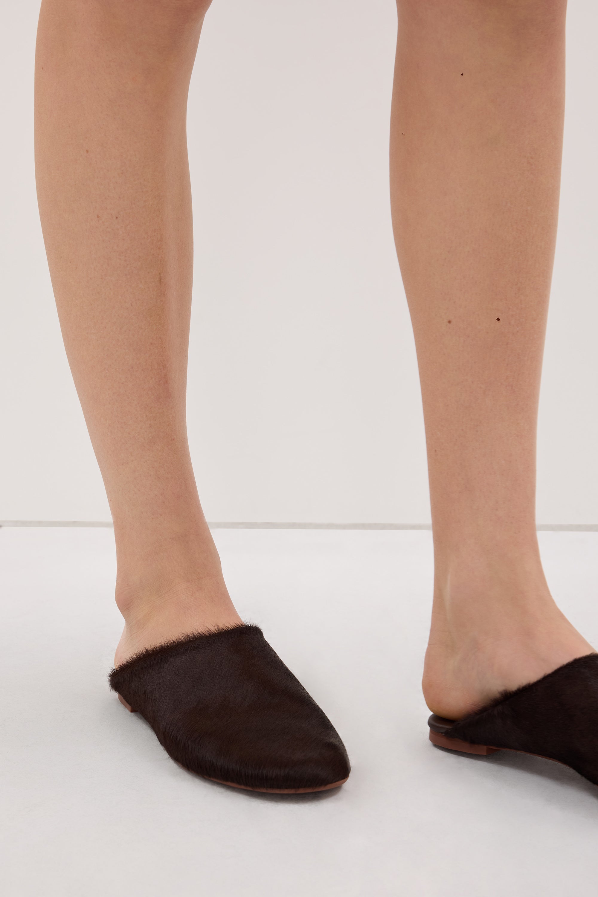 SENSO CAELAN  COCOA FUR MULE