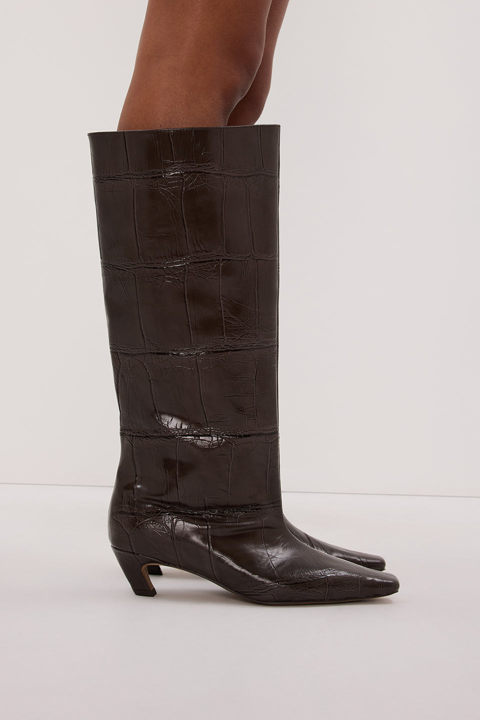 ALIAS MAE CRAWFORD BOOT CHOC CROC