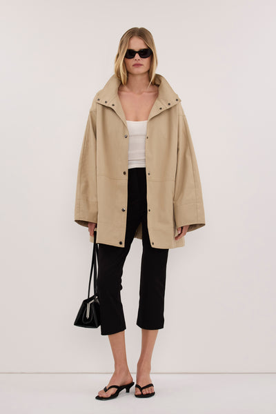 JUNE STONE MID LENGTH JACKET – DISSH