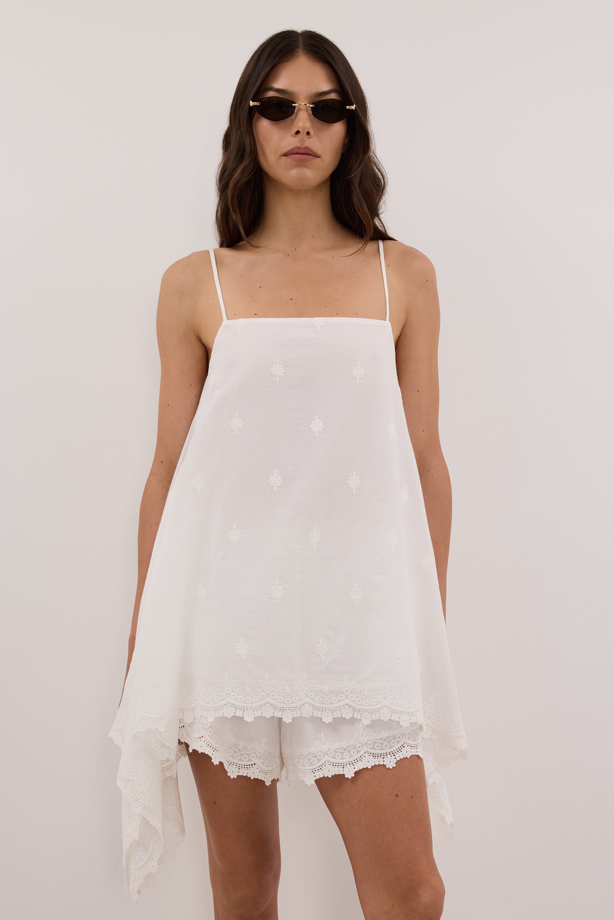 SIERRA WHITE HANDKERCHIEF TOP - PRE ORDER