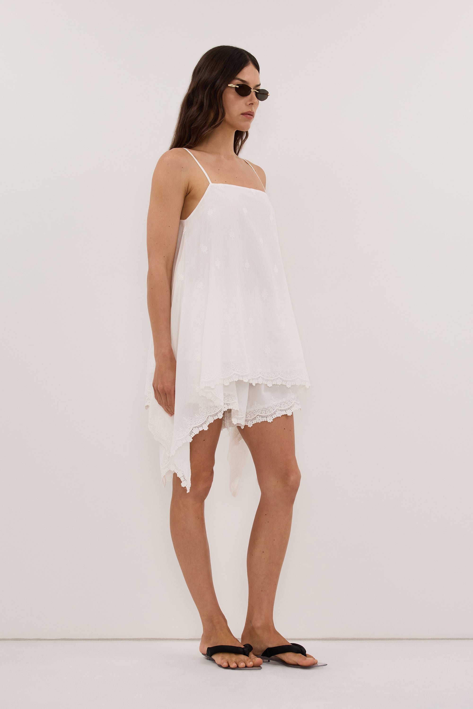 SIERRA WHITE HANDKERCHIEF TOP - PRE ORDER