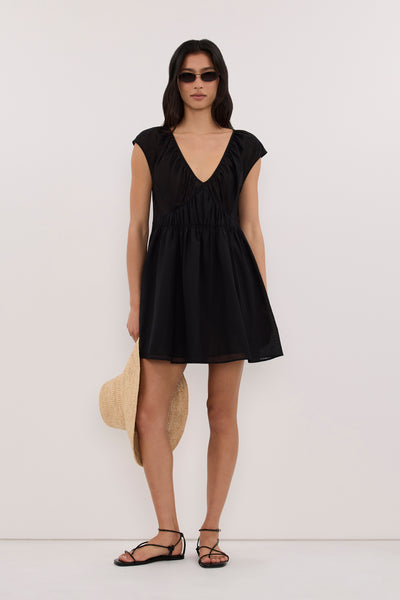 black linen dress short BILLIE BLEND MINI – DISSH date_night The Penelope effortless silhouettes imbued with Size:4X-Large