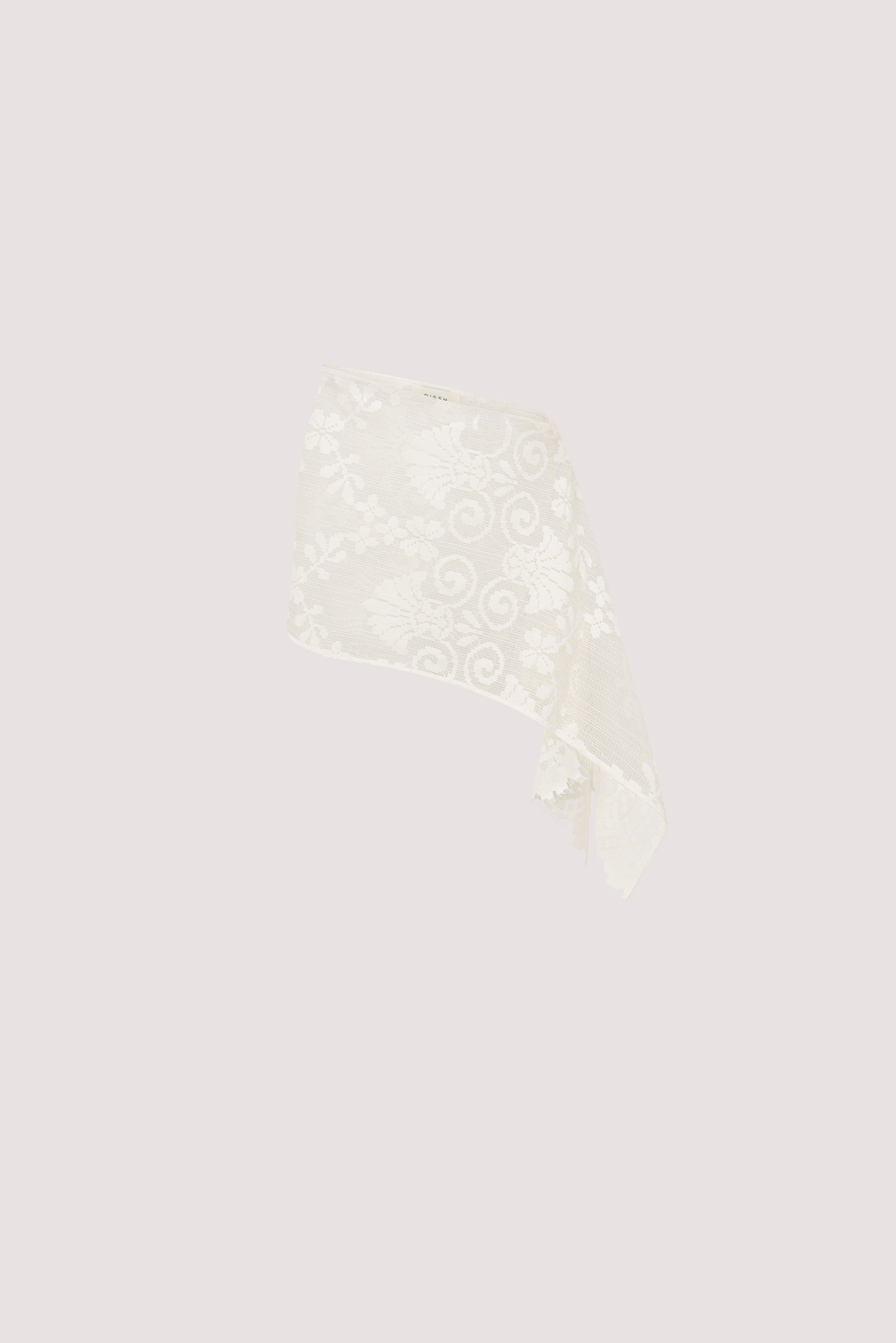 REINA IVORY LACE SCARF