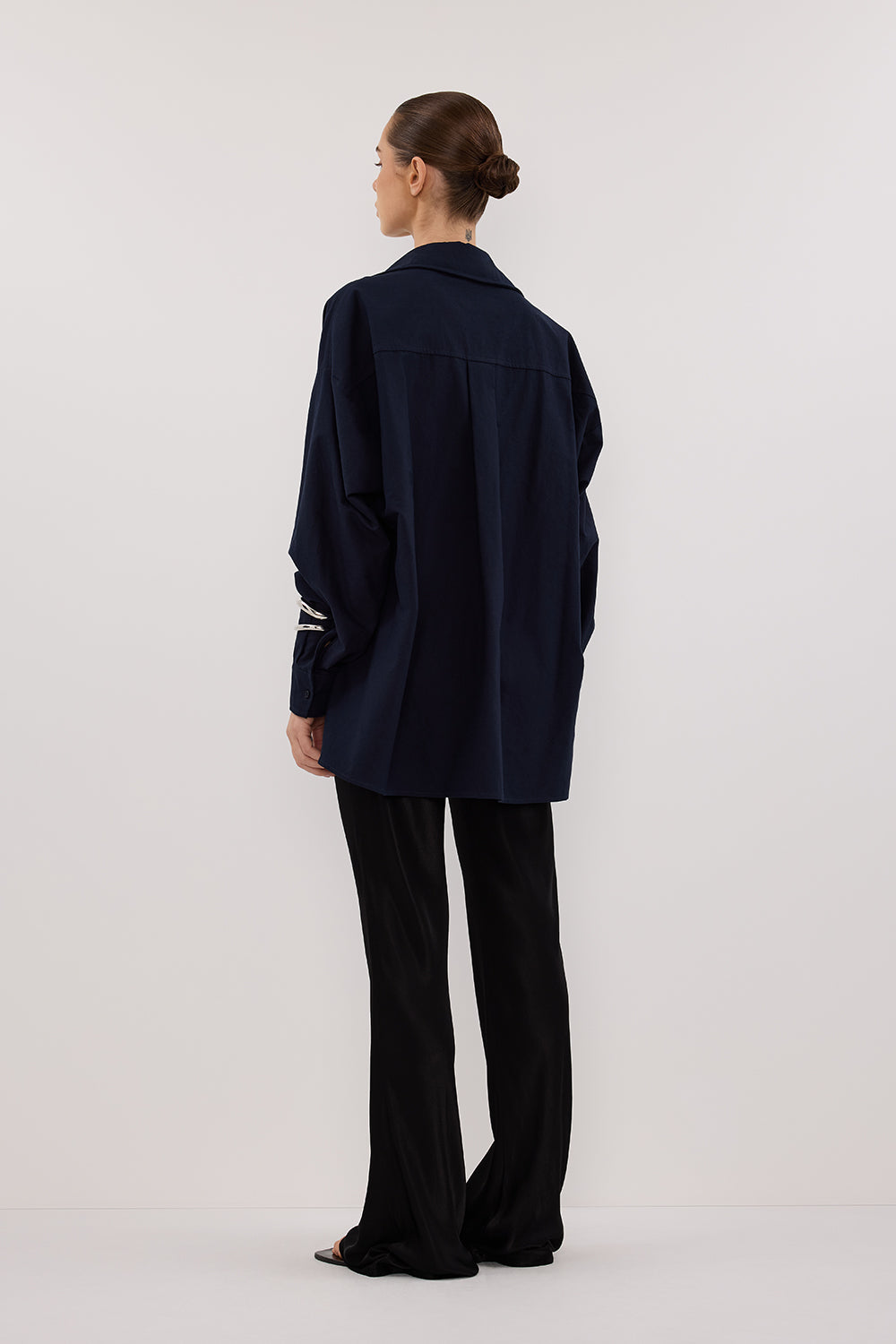 RHEA INK OVERSIZED COTTON SHIRT