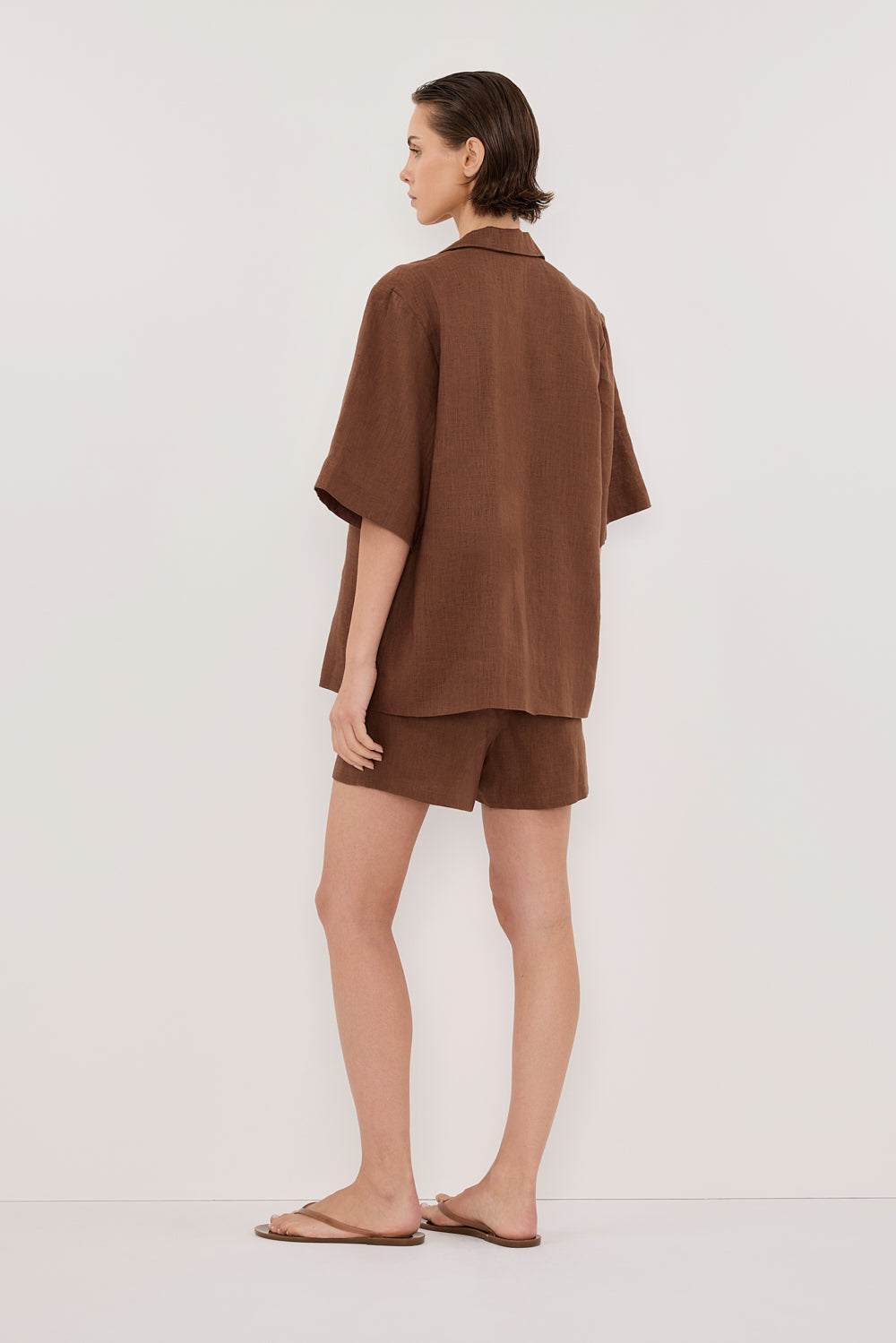 NALA FONDANT LINEN RESORT SHIRT