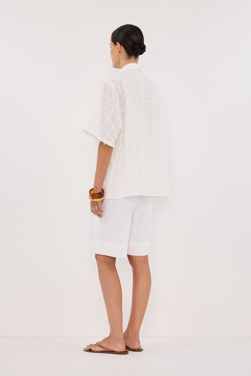 PALOMA WHITE COTTON SHIRT