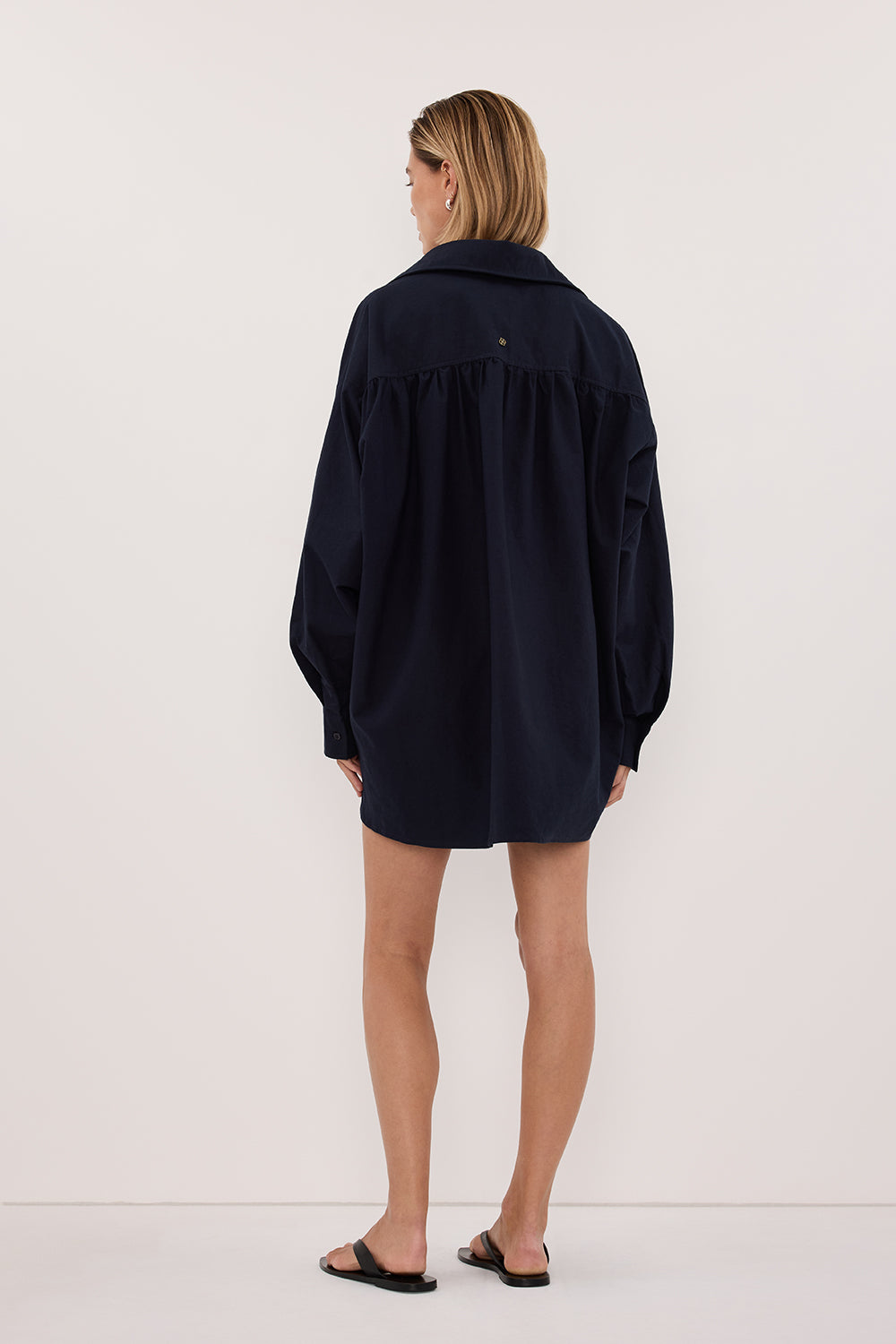 RHEA 2.0 INK OVERSIZED COTTON SHIRT