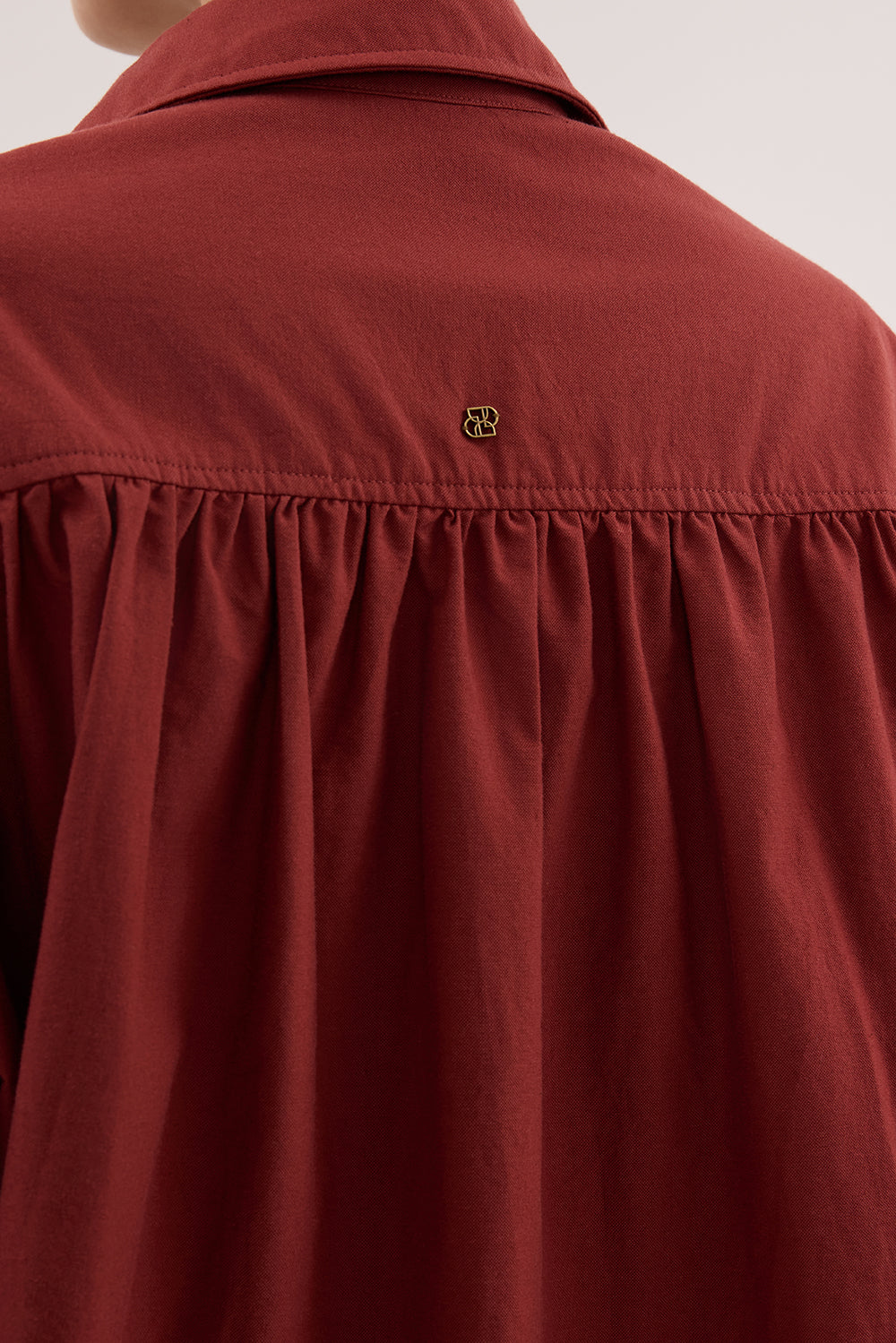 RHEA 2.0 SAHARA OVERSIZED COTTON SHIRT