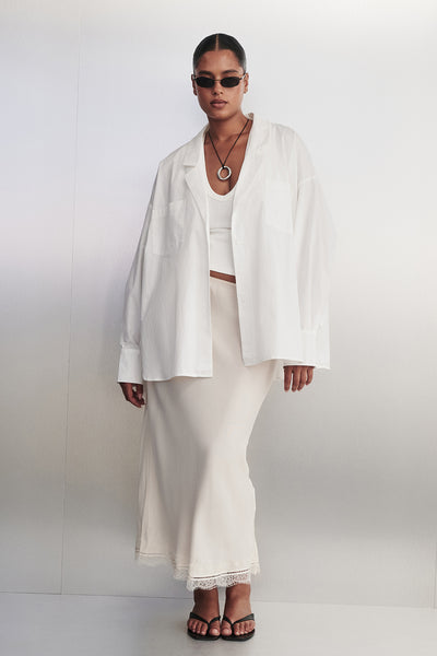 トップス THE SHISHIKUI holed north / WHITE Nike Victory 1/2 Zip Long Sleeve Top - White/Black | Midwest