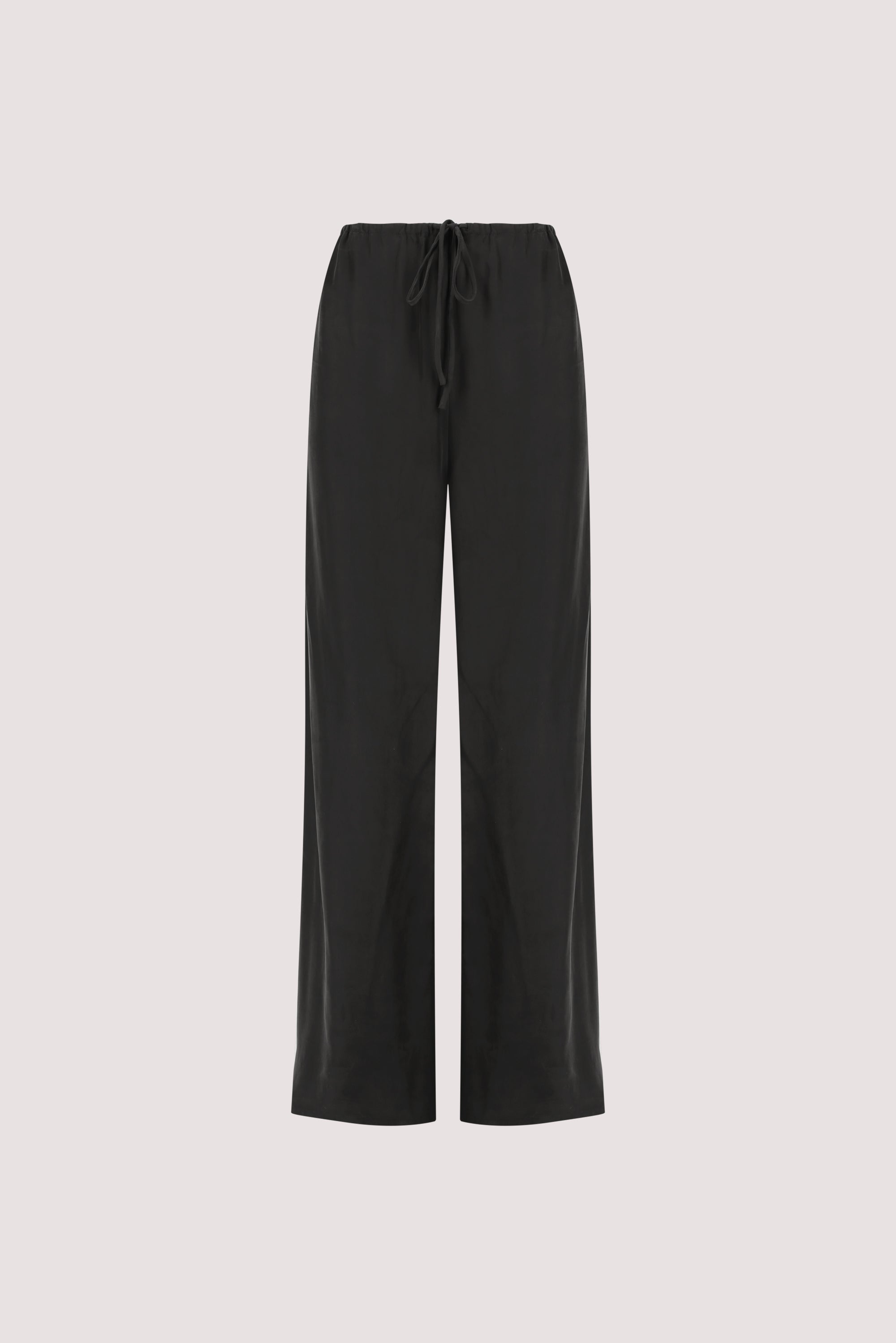 ADDIE BLACK CUPRO PANT – DISSH