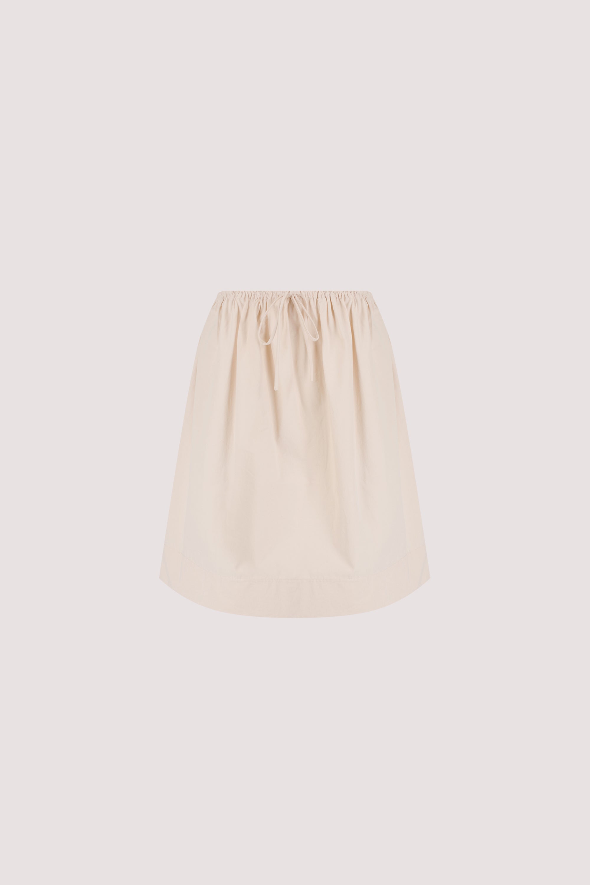 SOMMER POWDER STRAPLESS POPLIN TOP