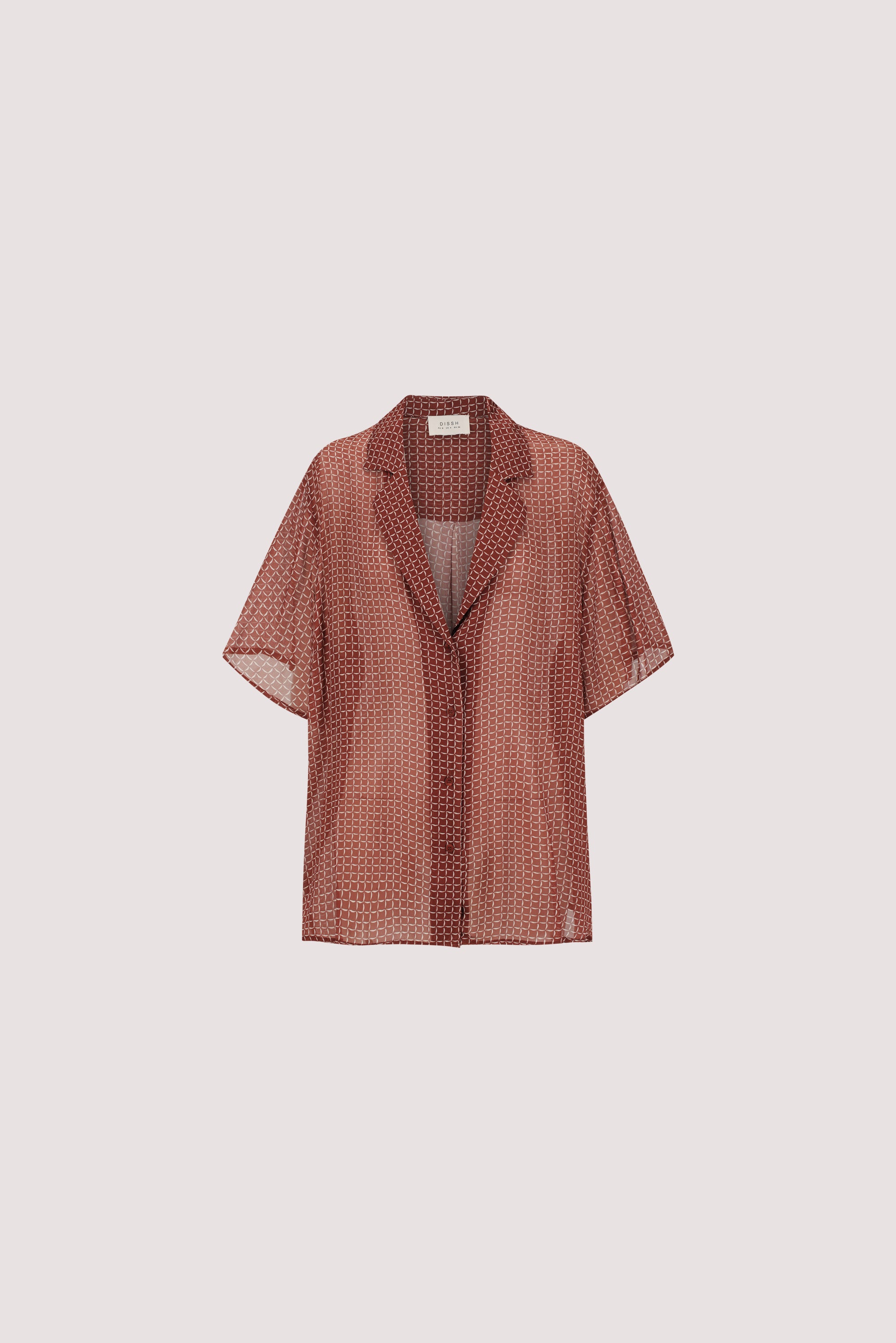 TIA SAHARA MICRO CHECK SHIRT