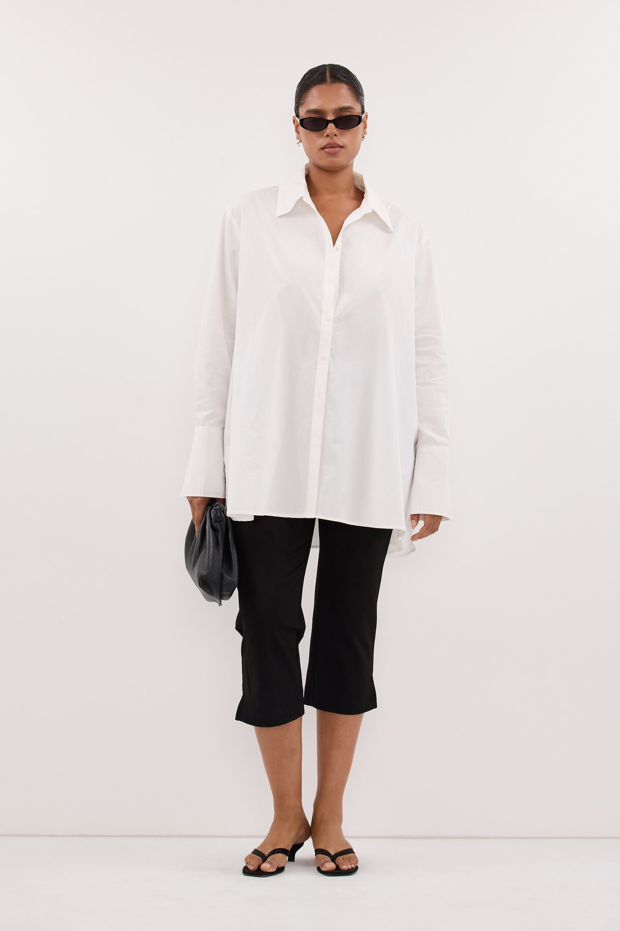 deres Mia 長袖シャツ Clear White 6wayシャツ deres Mia 長袖シャツ Clear White 6wayシャツ 【公式通販】