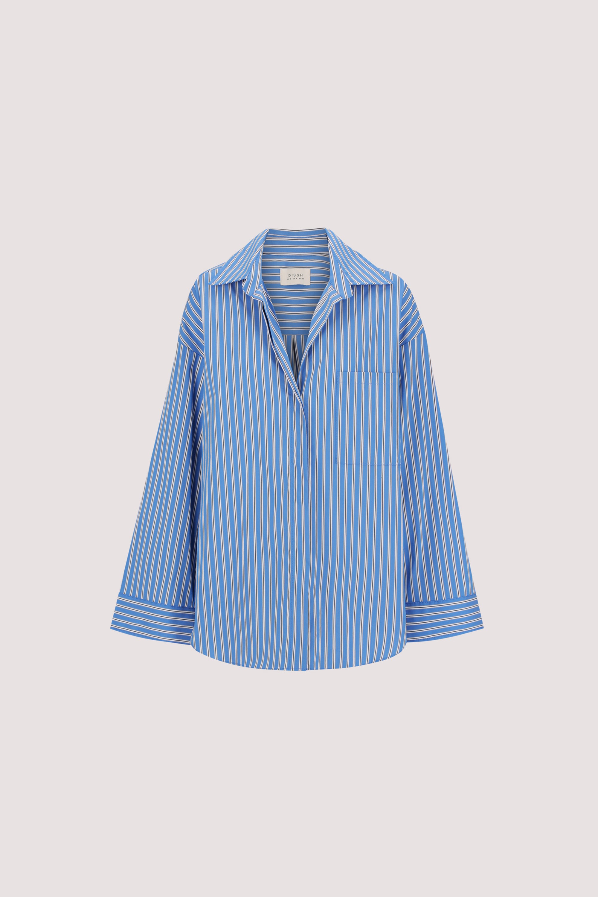 MISHA AZURE STRIPE SHIRT – DISSH