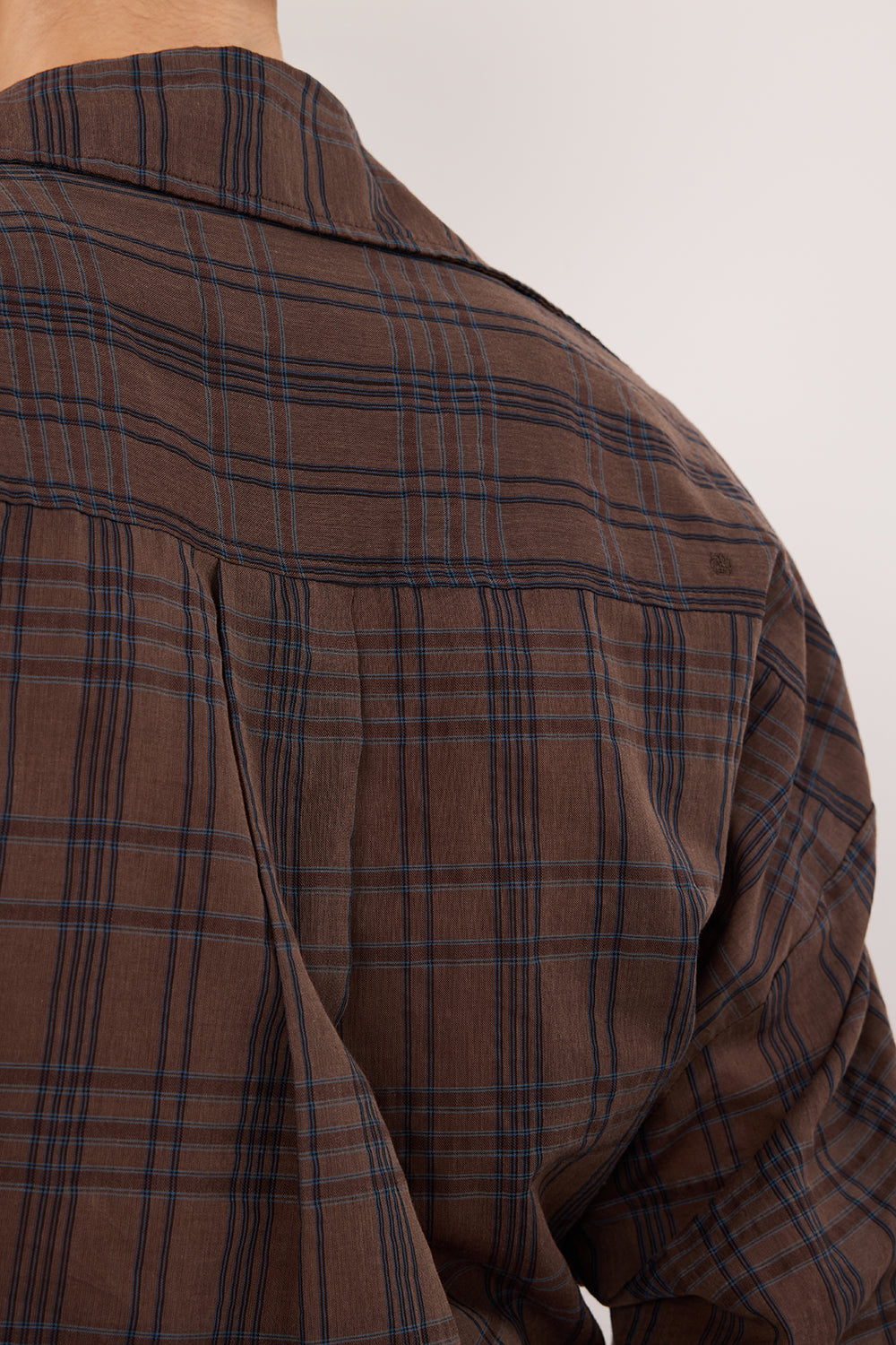 PETRA CHOC CHECK SHIRT