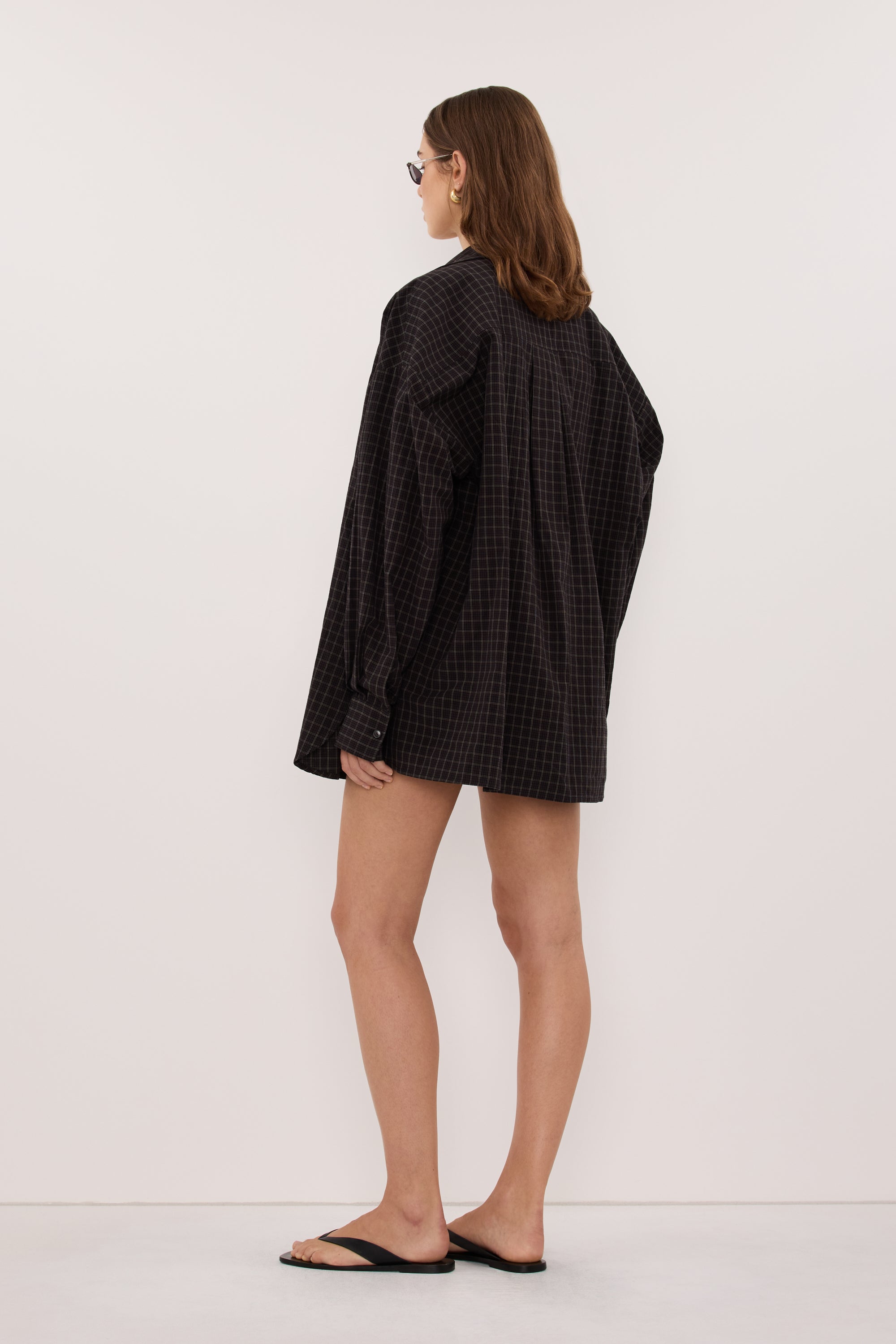TOVA INK CHECK SHIRT – DISSH