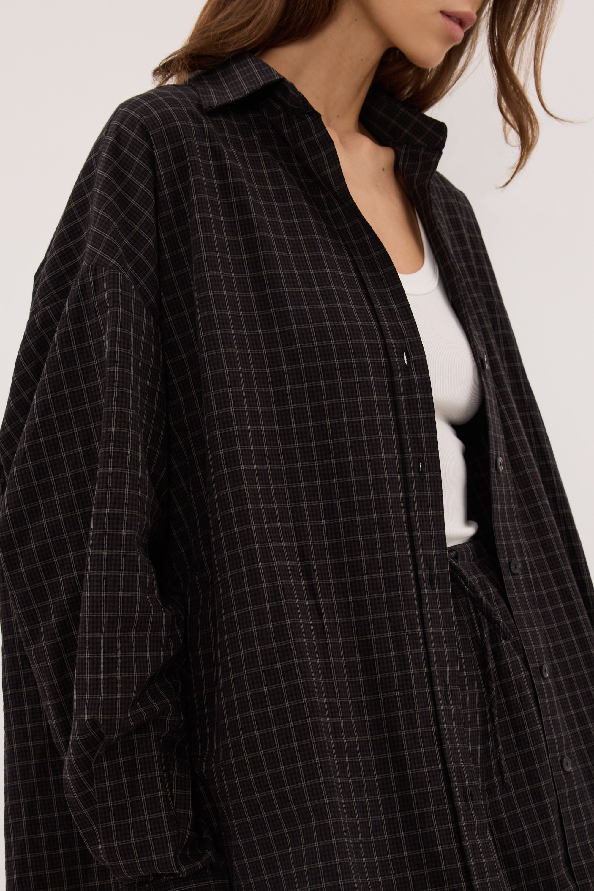 TOVA INK CHECK SHIRT – DISSH