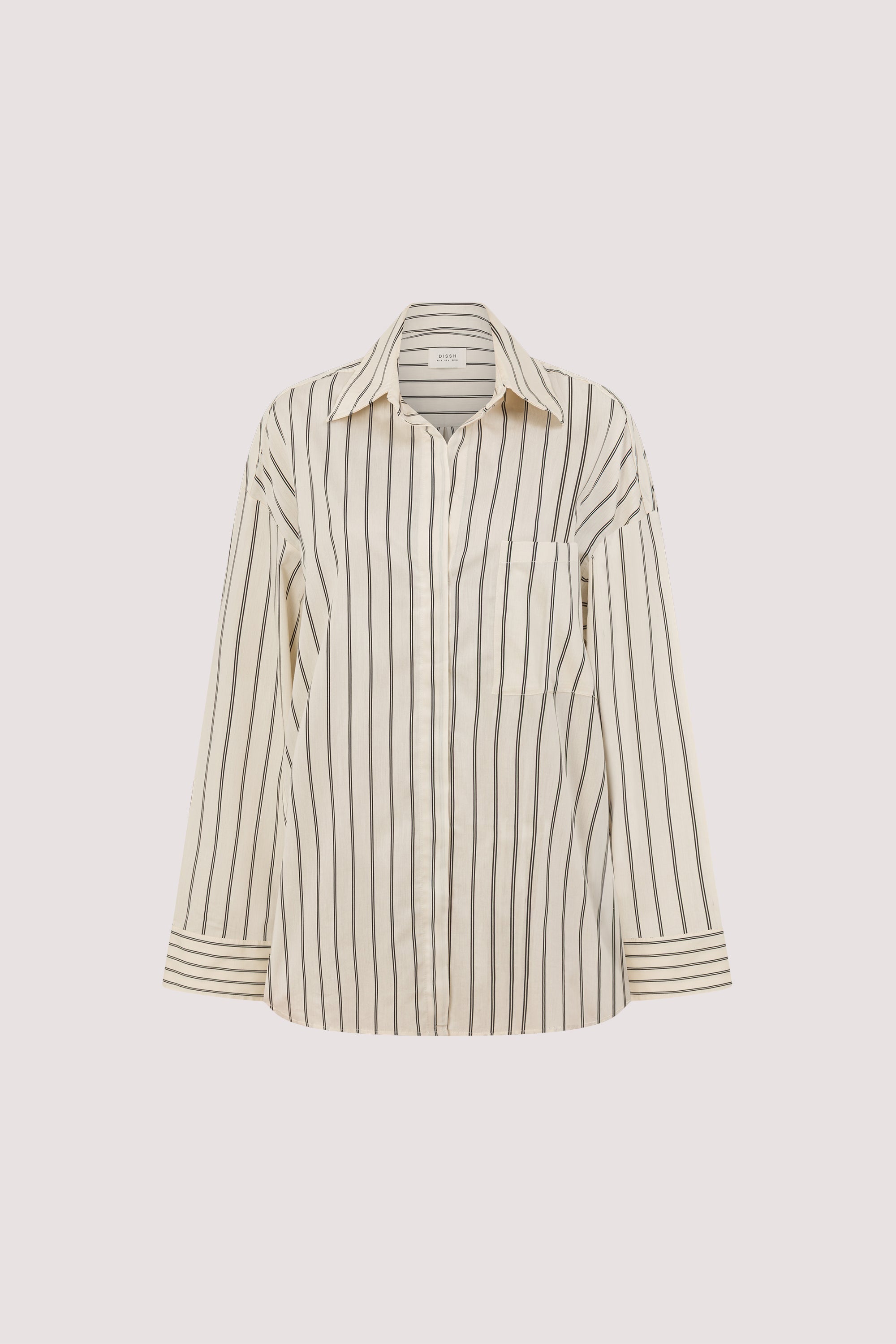 FABLE CREAM SILK BLEND SHIRT