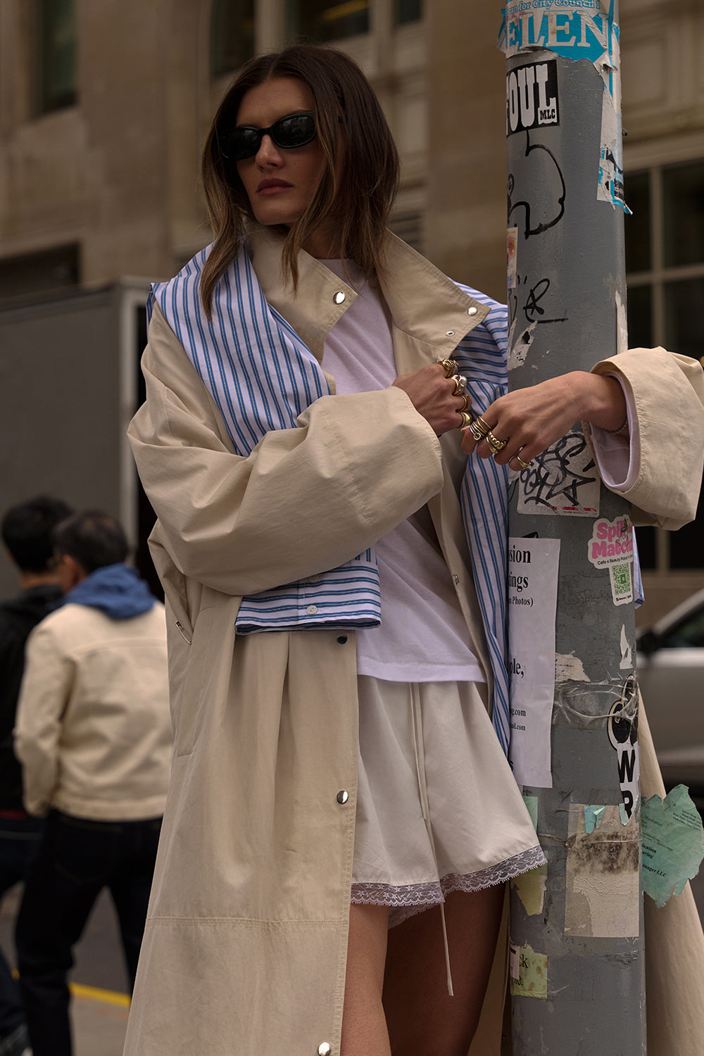 TALISE BLUE STRIPE SHIRT