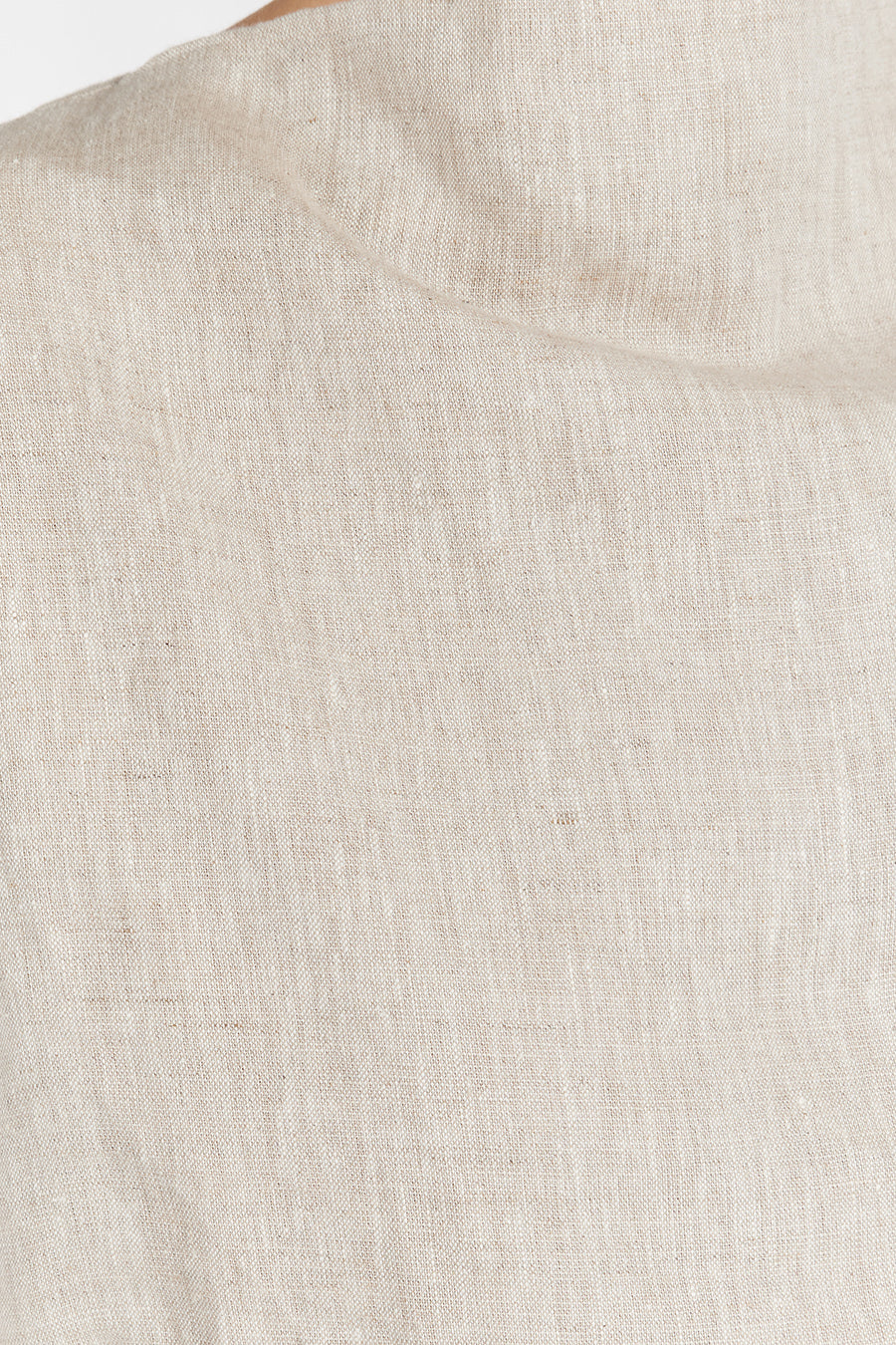 AMY NATURAL LINEN BUBBLE TOP