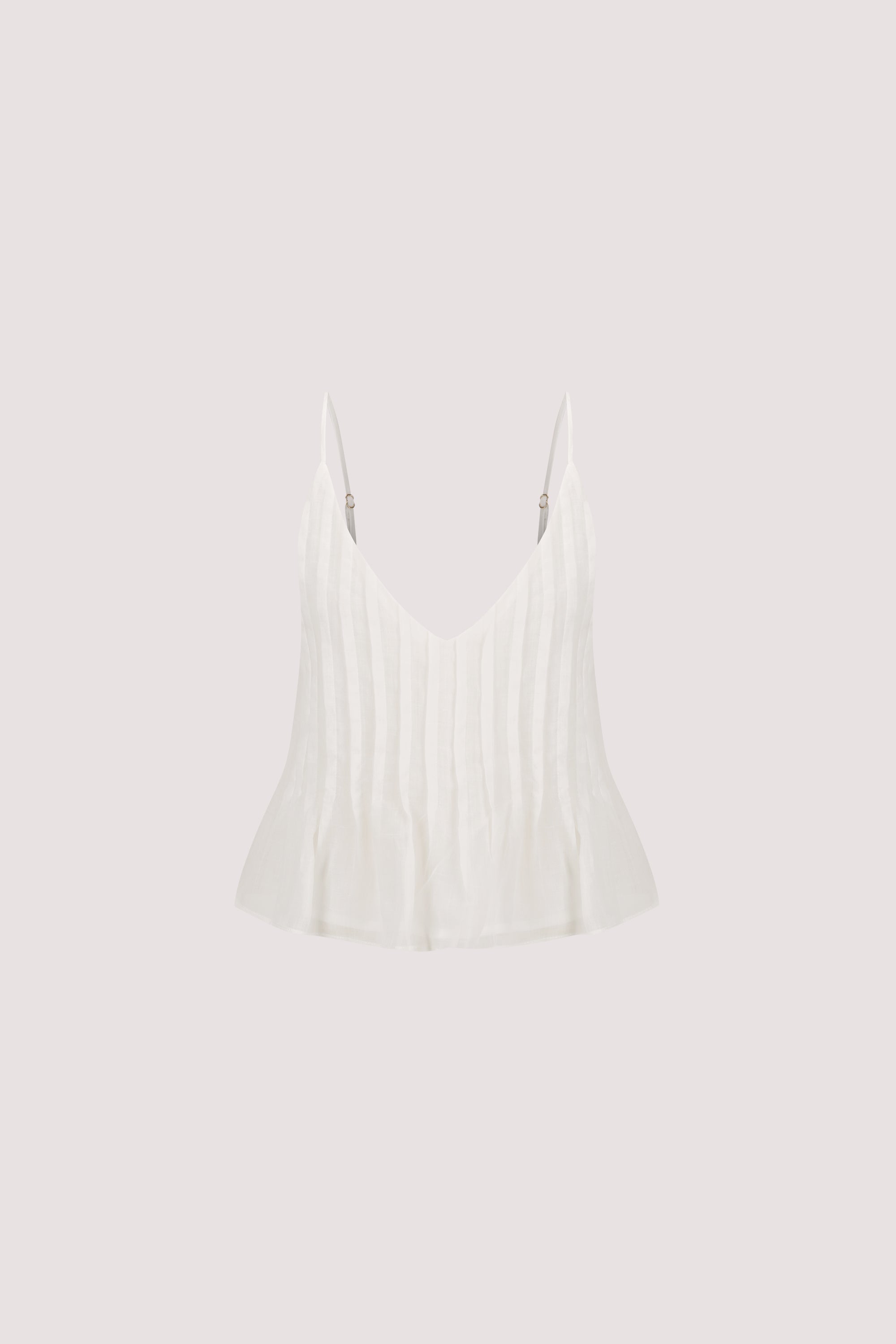 TAHLIA WHITE RAMIE TOP