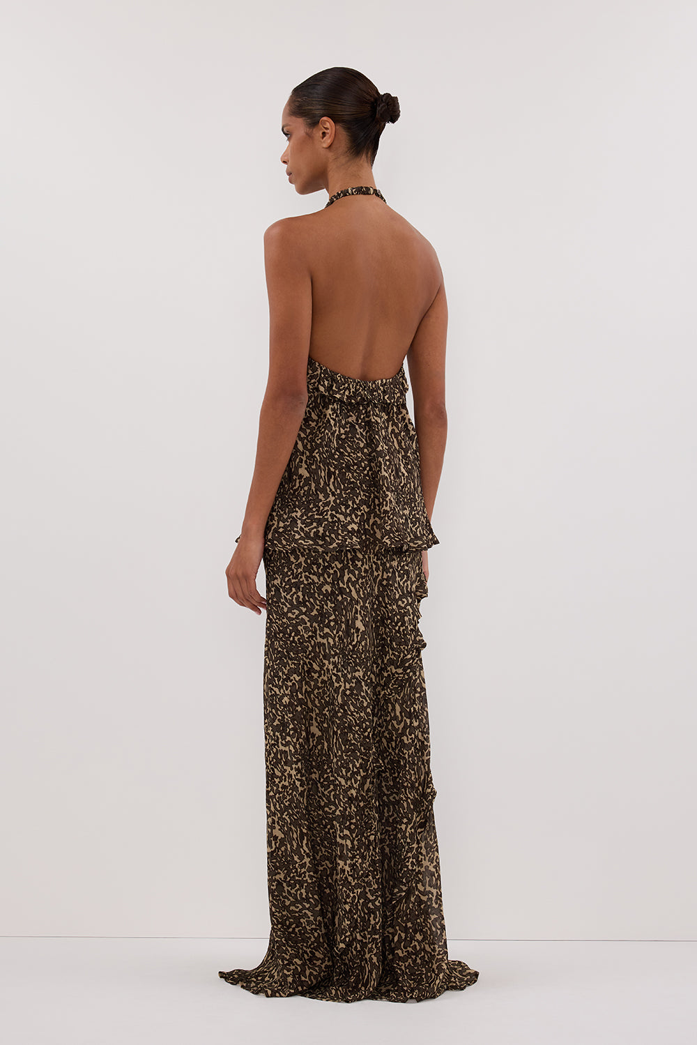 MARVILLA CHOC HALTER TOP