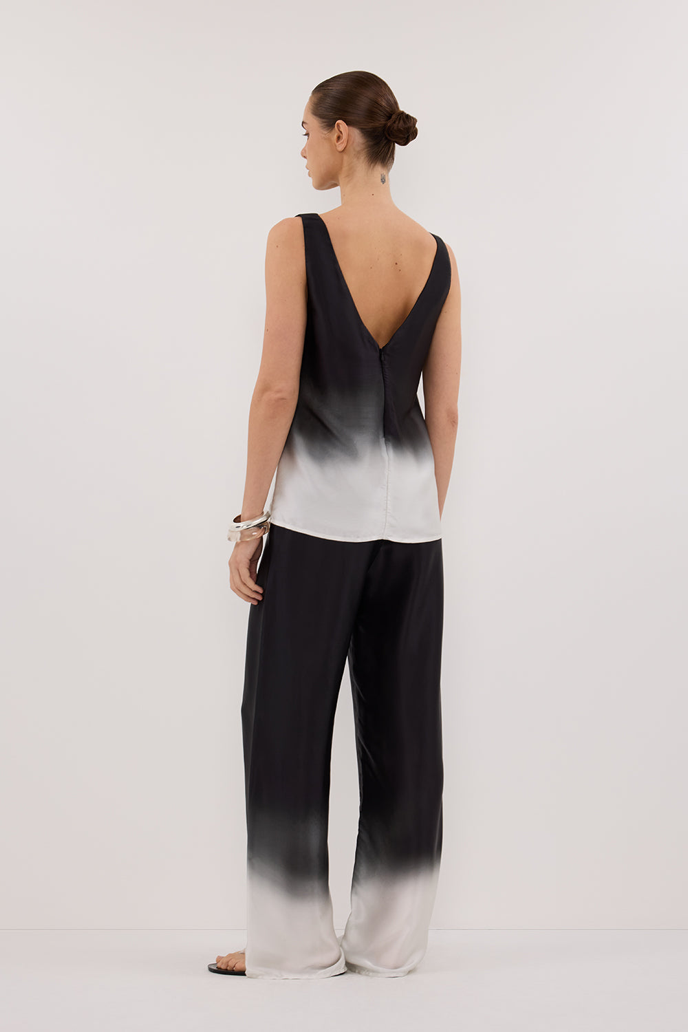 HUXLEY OMBRE SILK TOP