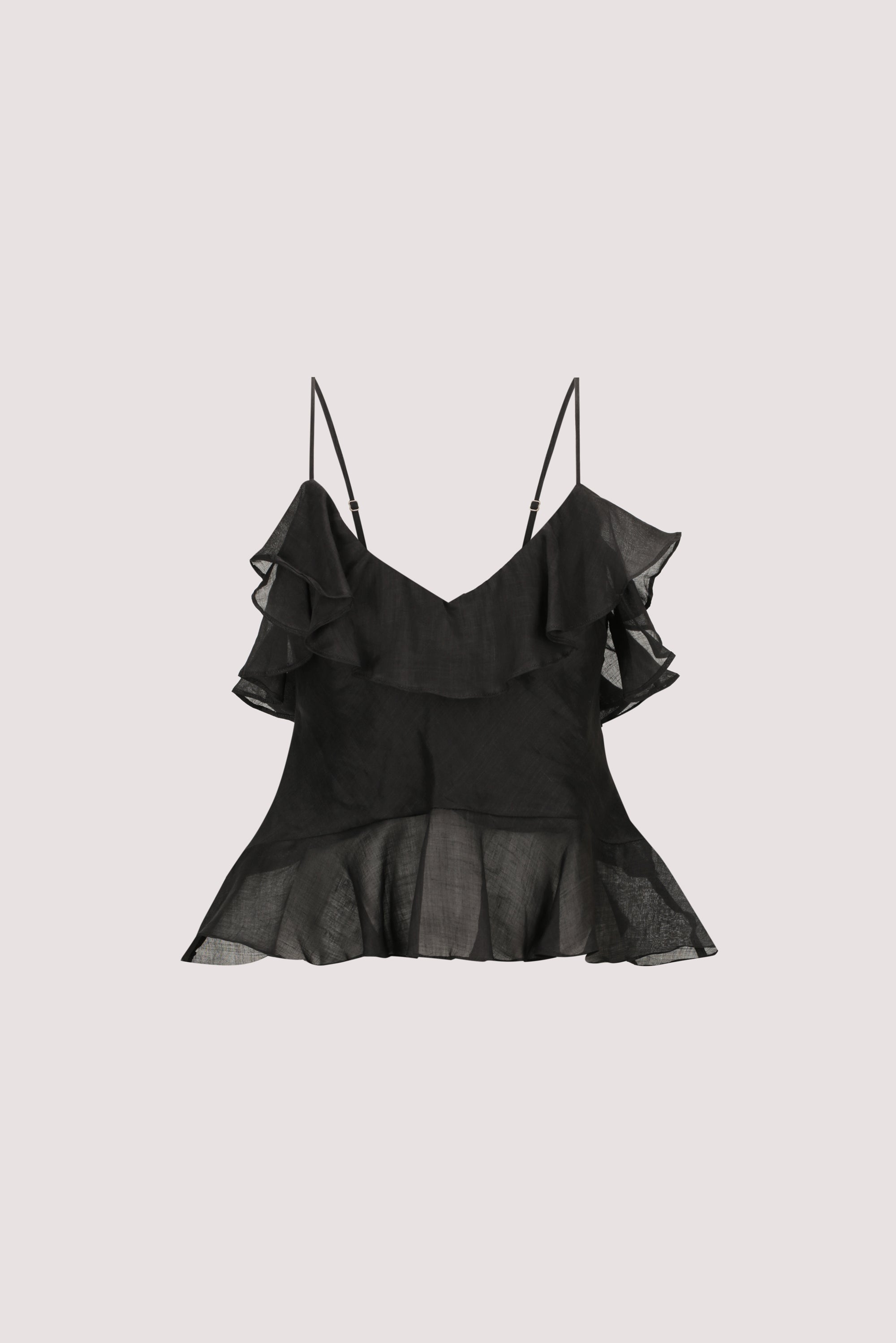 SARA BLACK RAMIE CAMI TOP