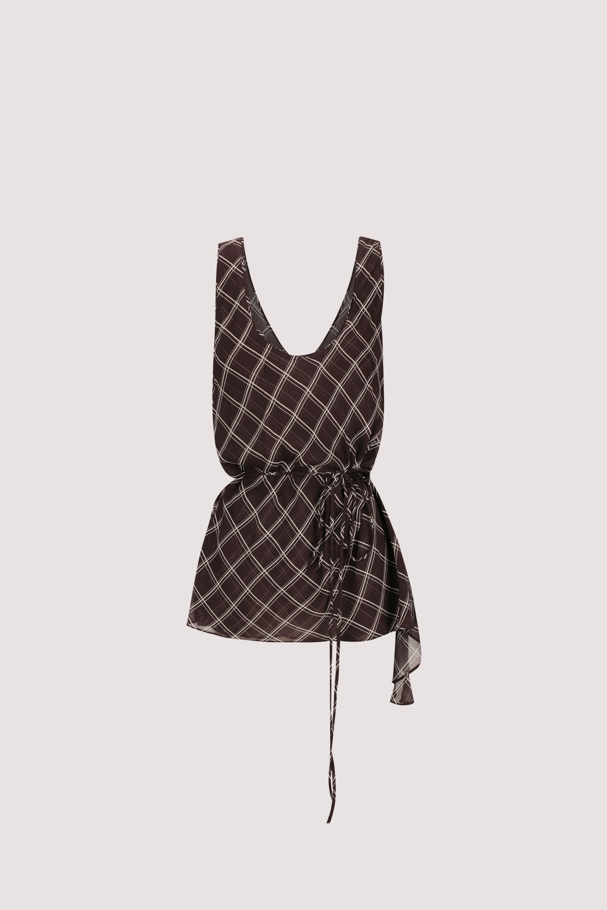 ARLINGTON CHOC SLEEVELESS CAMI TOP